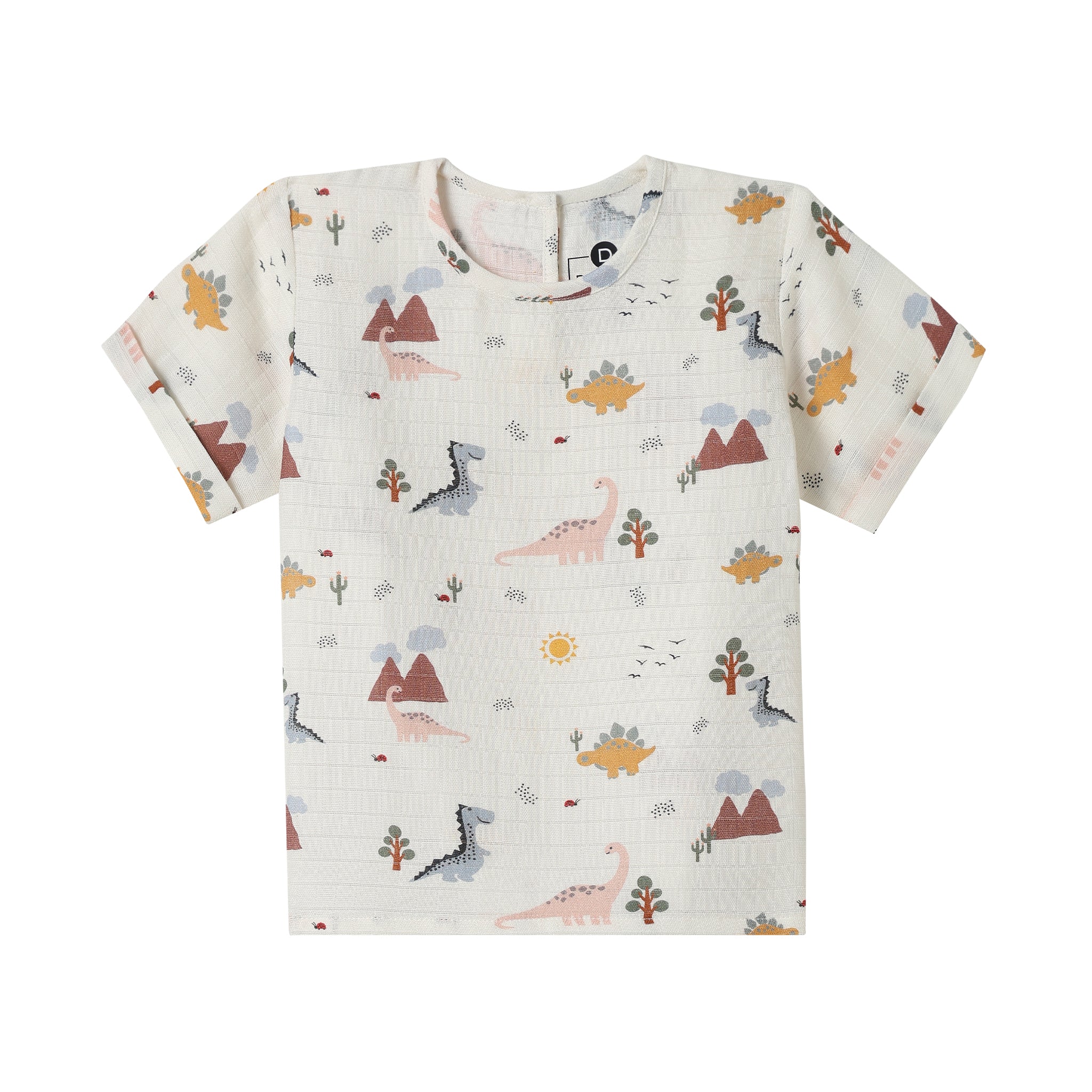 Organic Muslin Tee & Shorts Set