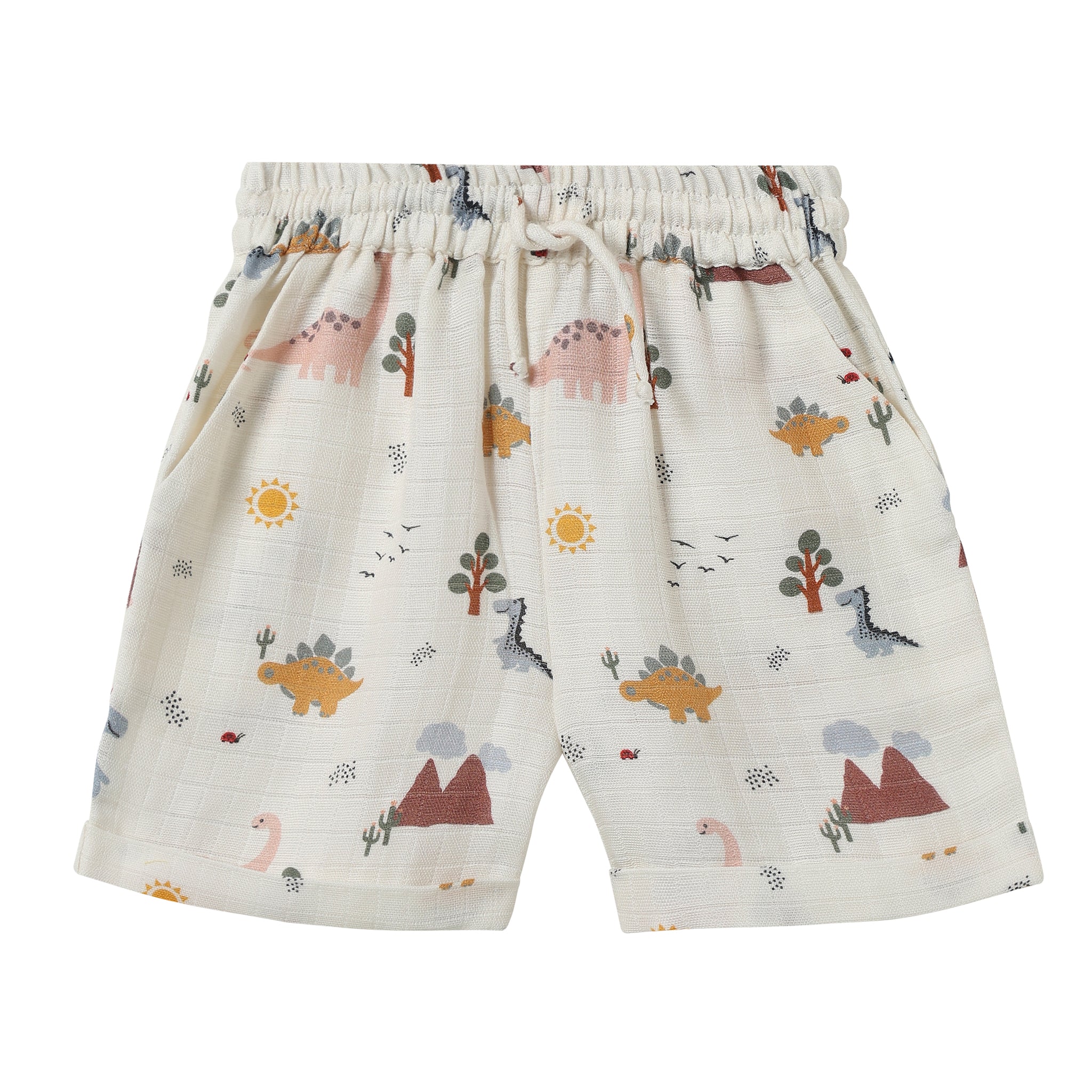 Organic Muslin Tee & Shorts Set
