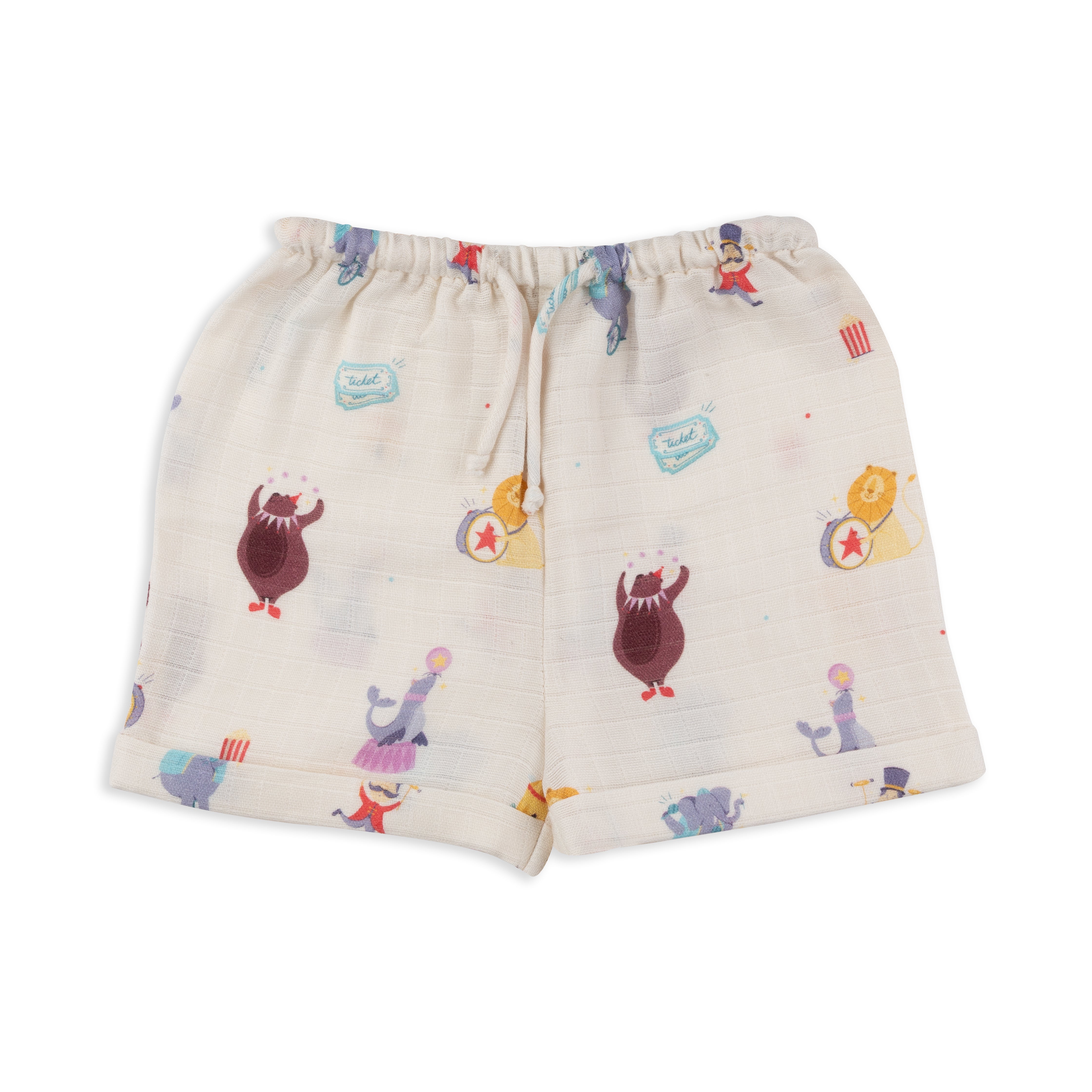 Organic Muslin Vest & Shorts Set