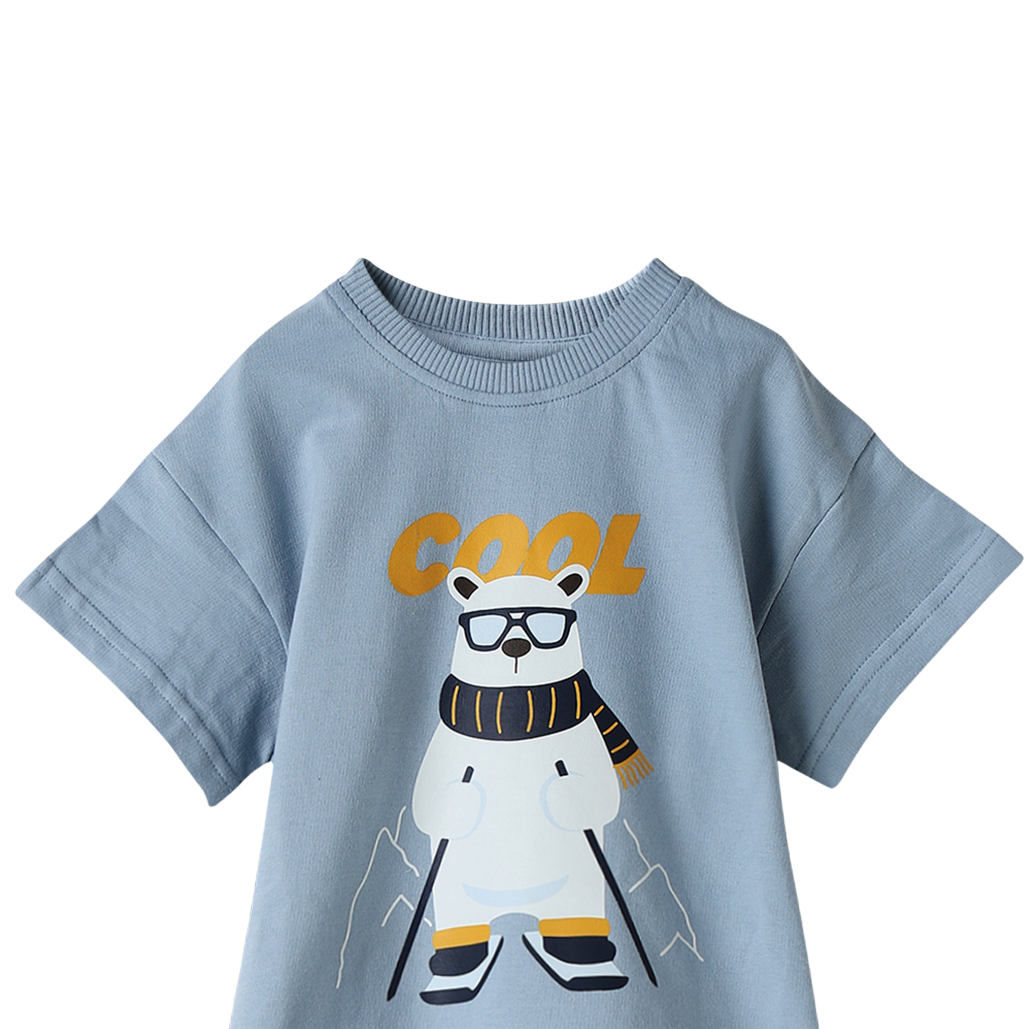 French Terry Tee & Shorts Co-ord Set