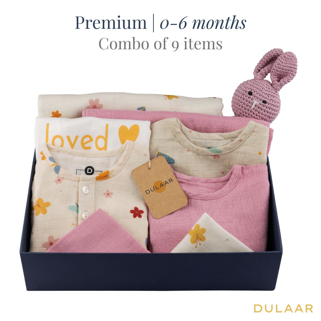 Welcome Home Baby! Newborn Gift Box Set (0-6 Months)