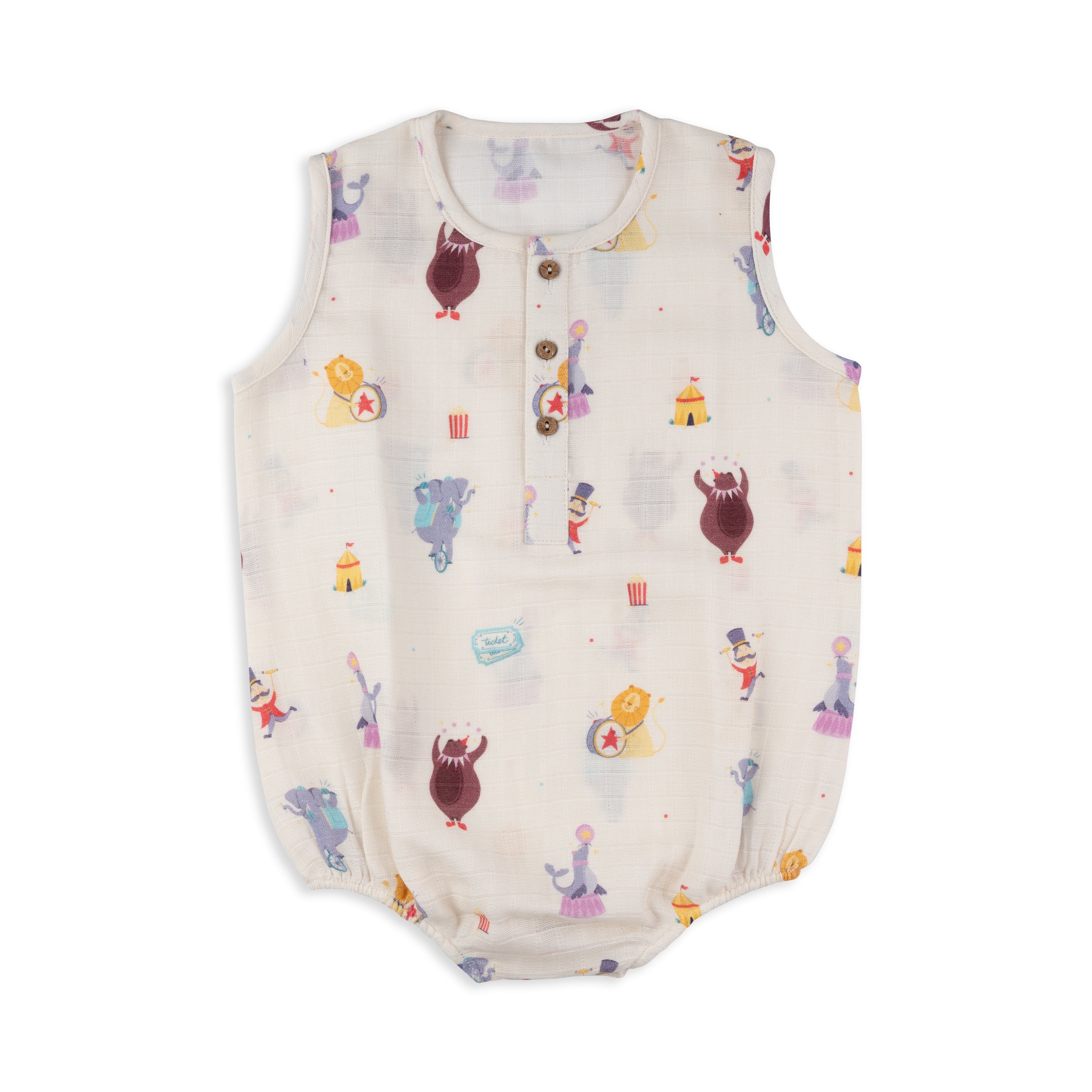 Organic Muslin Romper