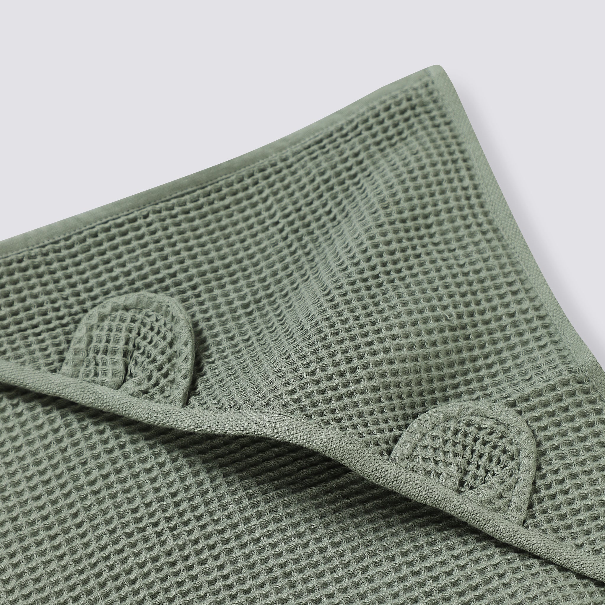 Waffle Hooded Towel