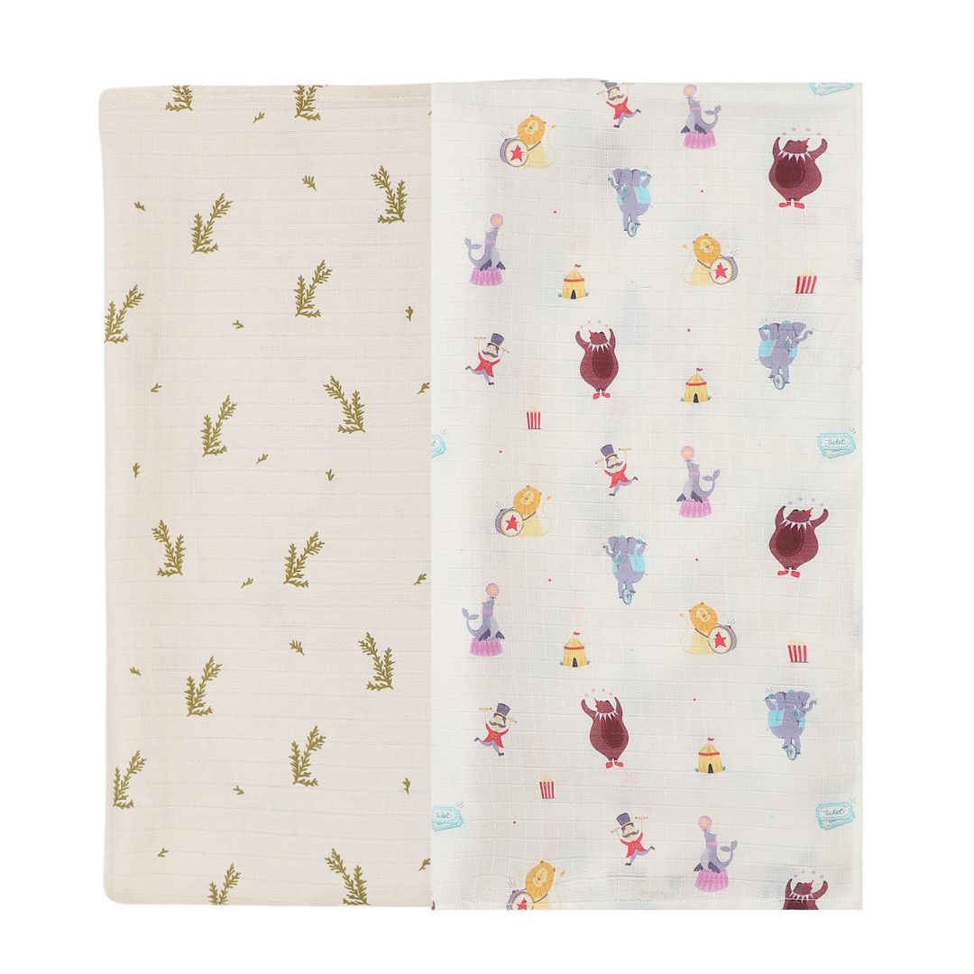 Organic Muslin Swaddle (Set of 2)
