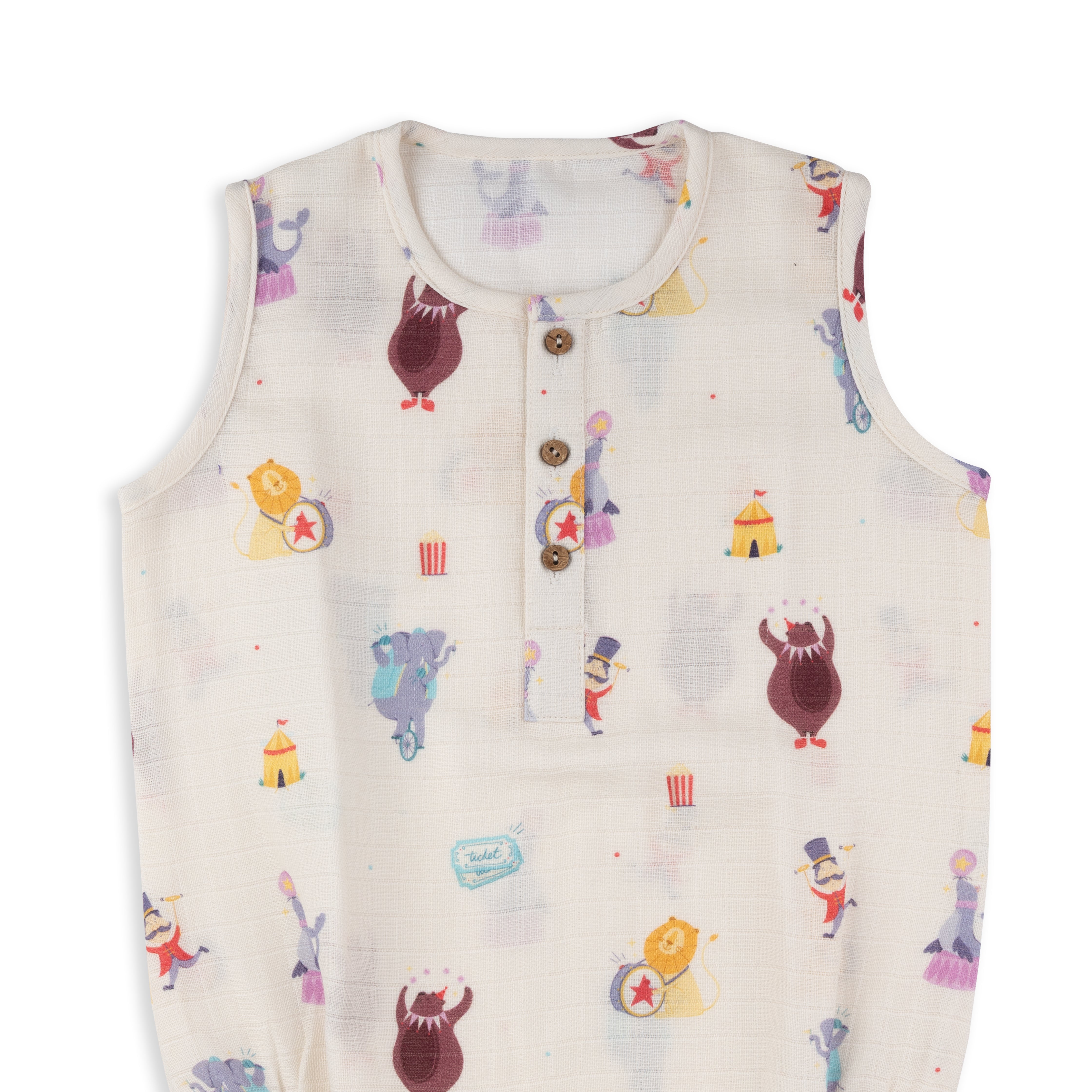 Organic Muslin Romper