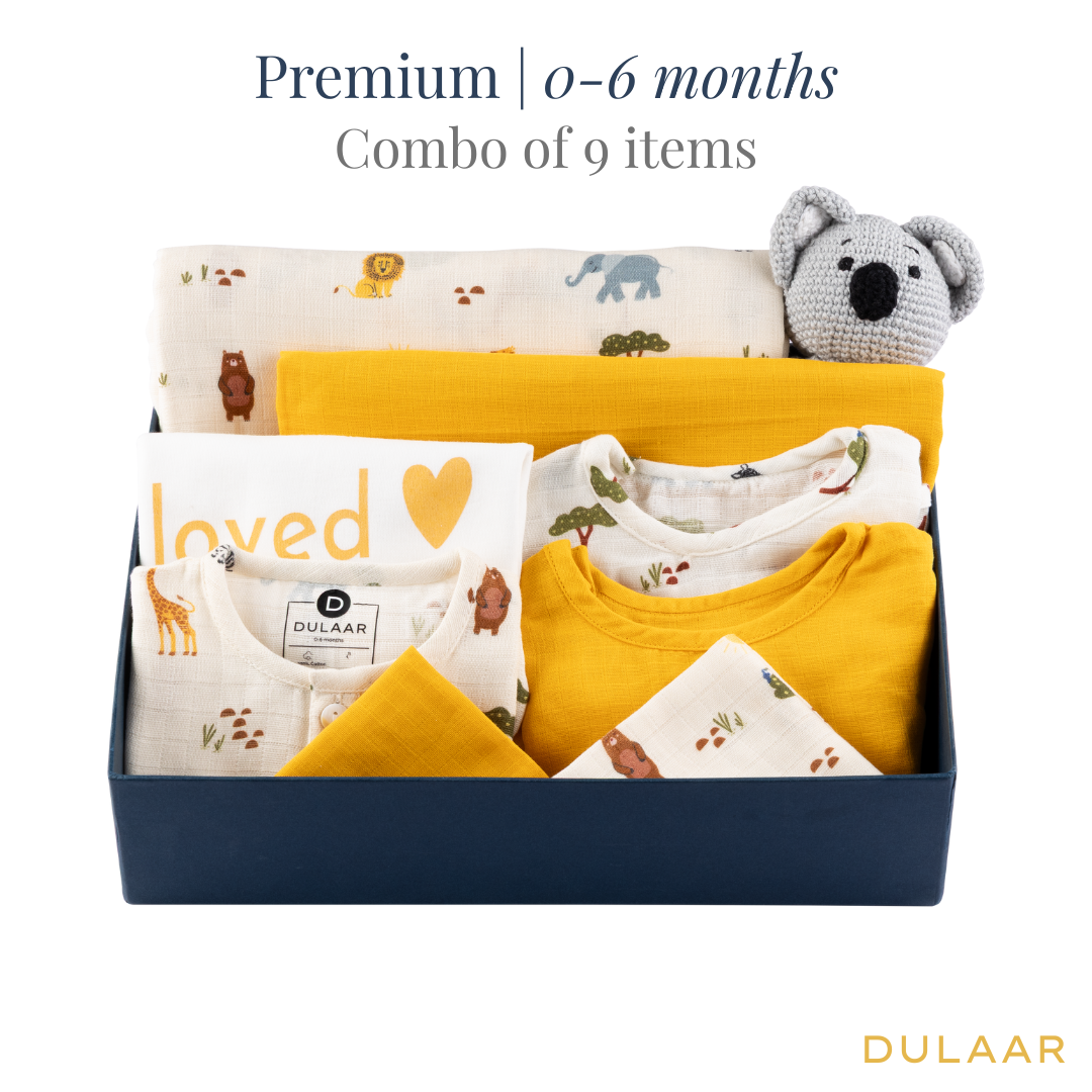 Welcome Home Baby! Newborn Gift Box Set (0-6 Months)