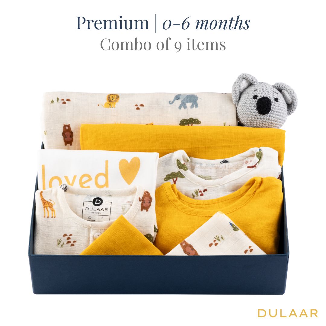 Welcome Home Baby! Newborn Gift Box Set (0-6 Months)