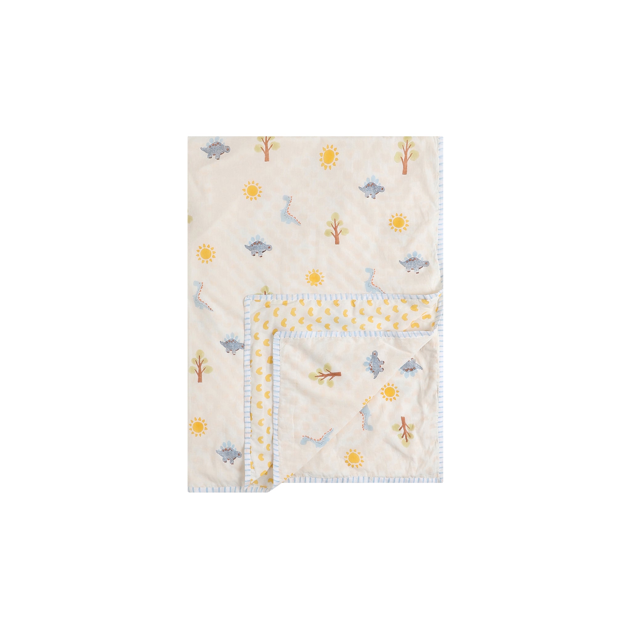 Mulmul Muslin Dohar | Hand-Block Printed