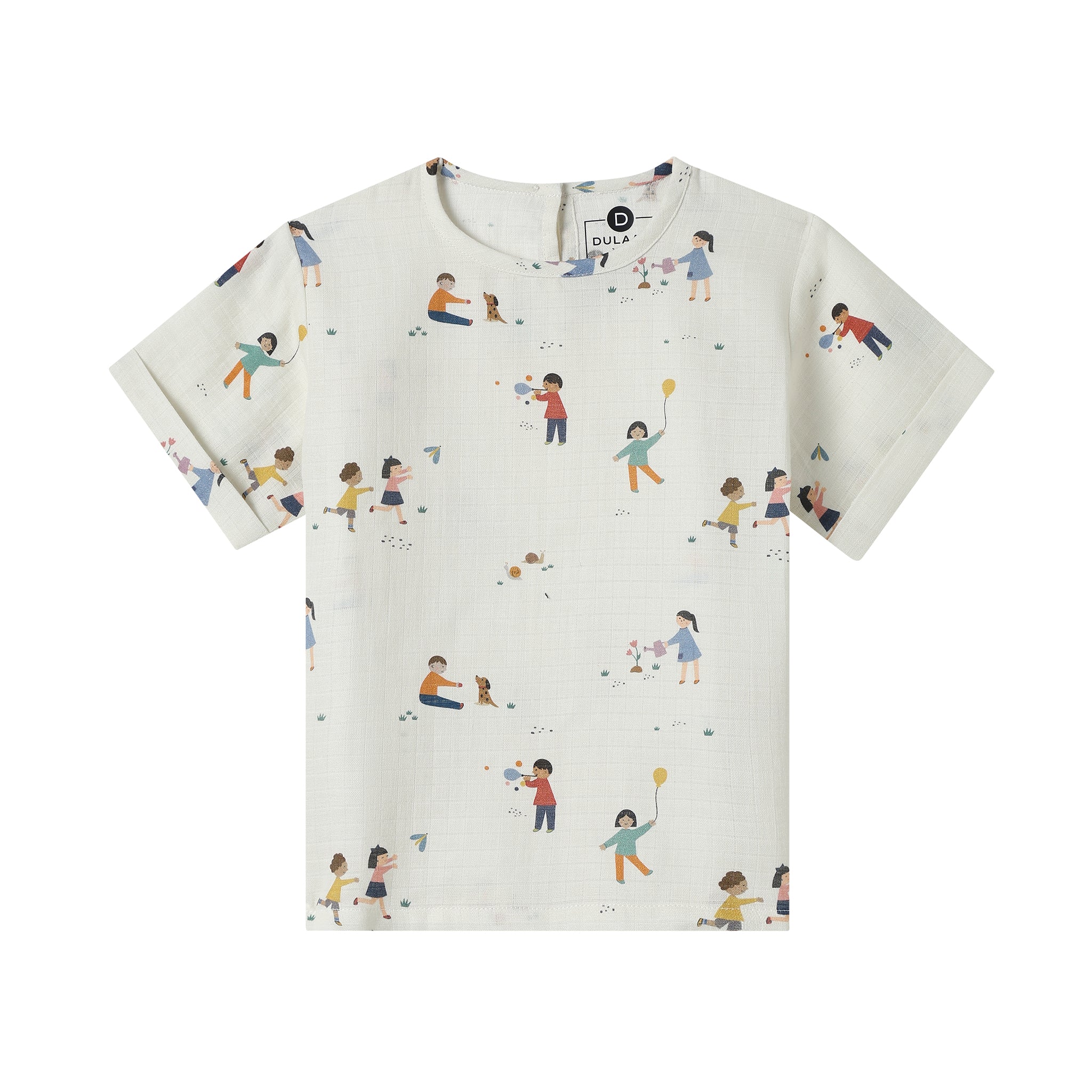 Organic Muslin Tee & Shorts Set