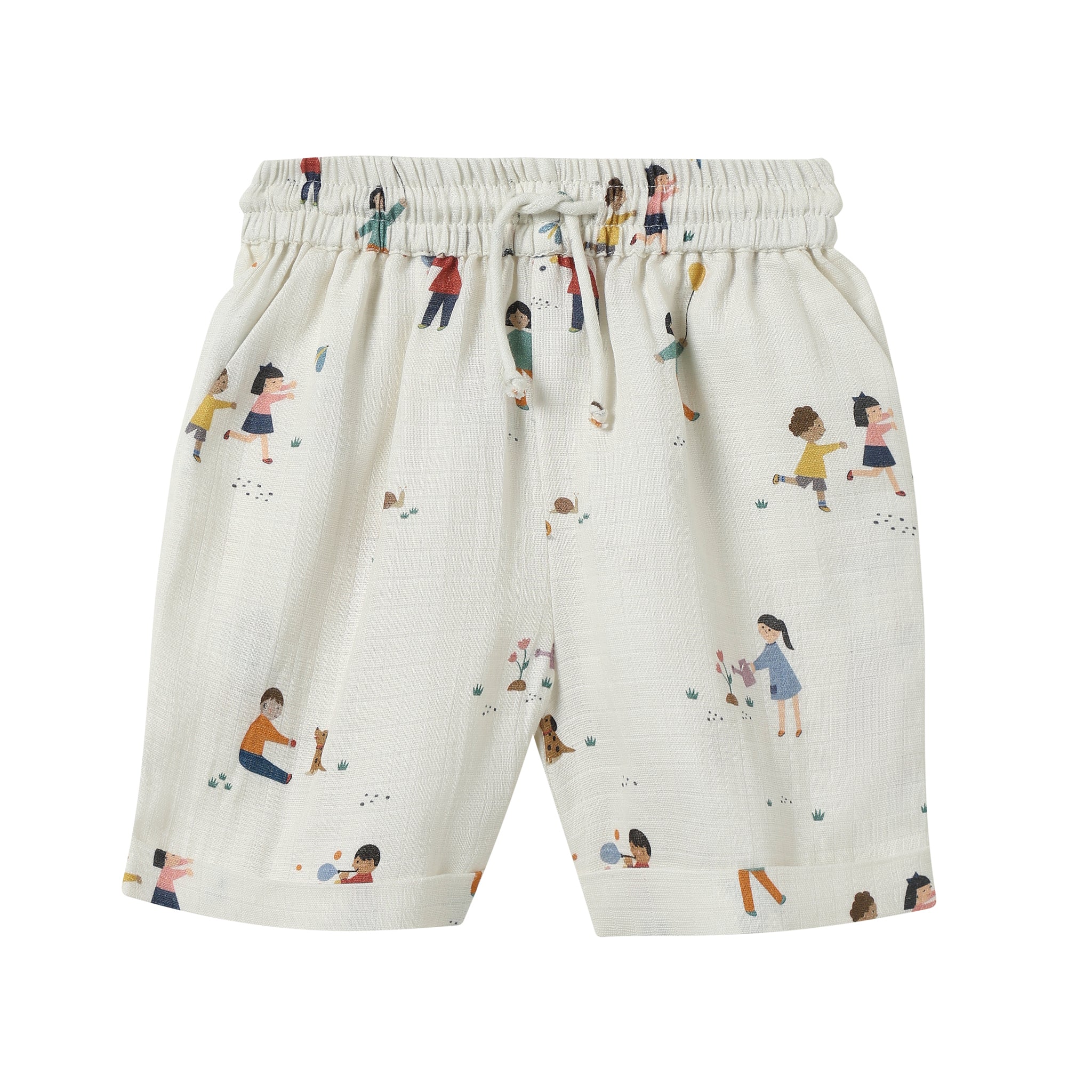 Organic Muslin Tee & Shorts Set