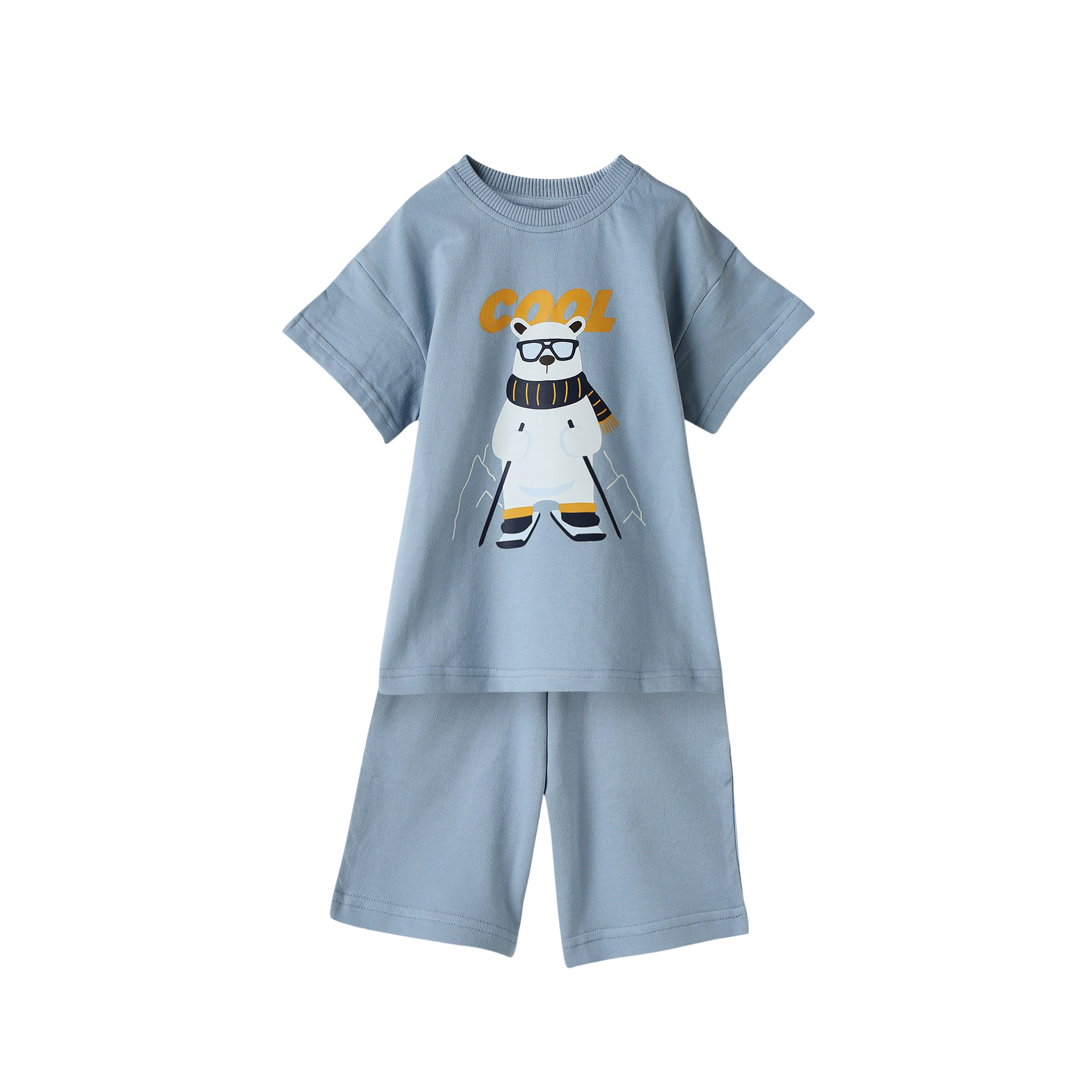 French Terry Tee & Shorts Co-ord Set