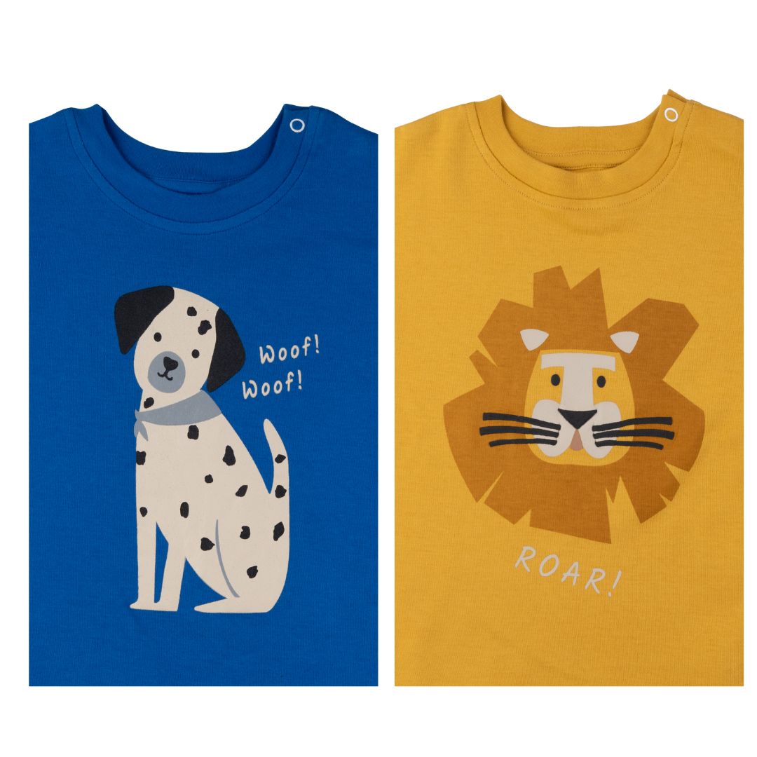 Organic Cotton T-shirts (Set of 2)