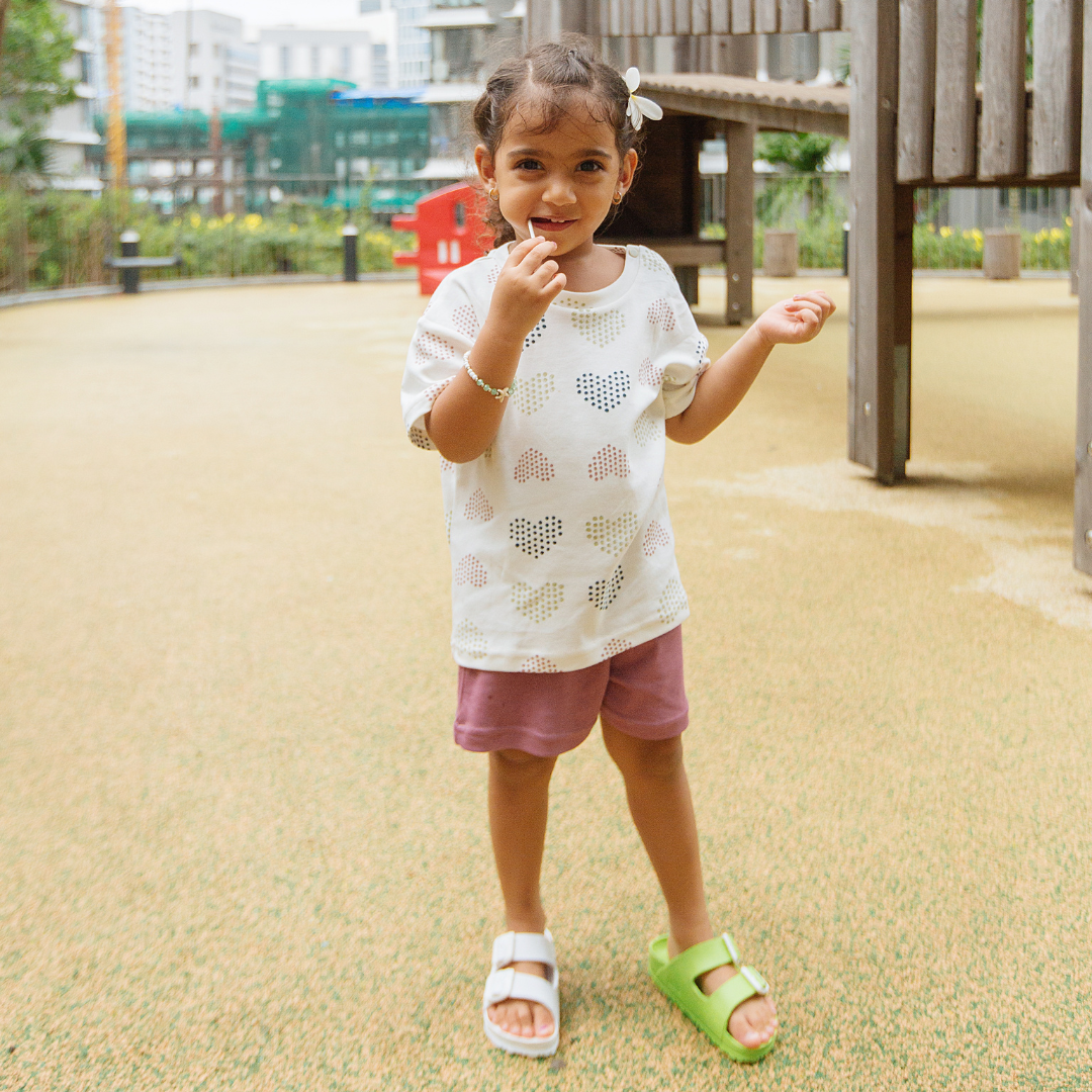 Organic Tee & Shorts Co-ord Set