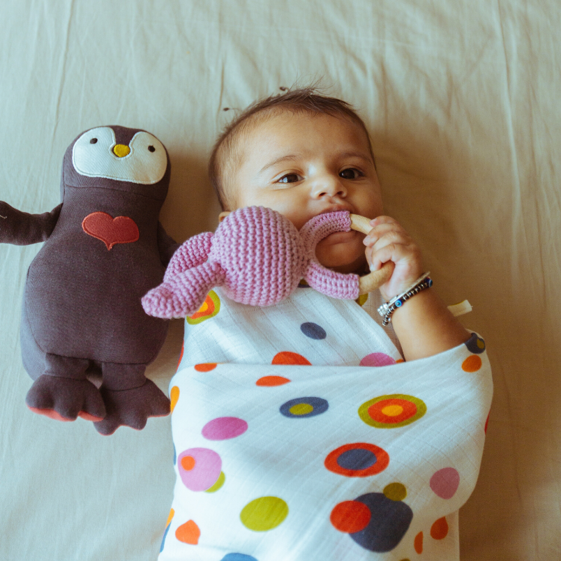 Organic Muslin Swaddle (Set of 3)