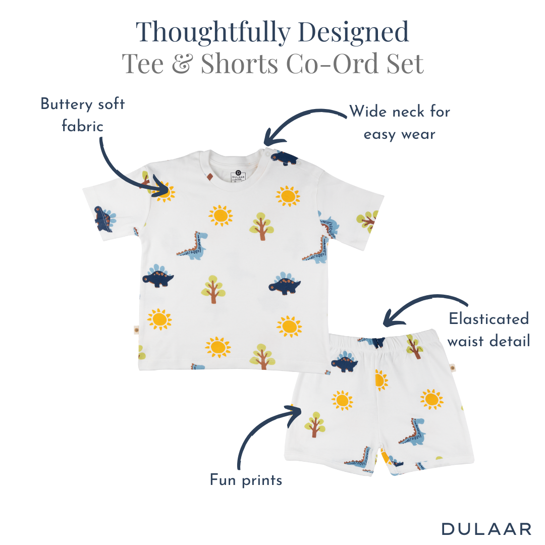 Organic Tee & Shorts Co-ord Set