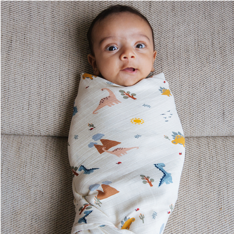 Organic Muslin Swaddle (Set of 3)