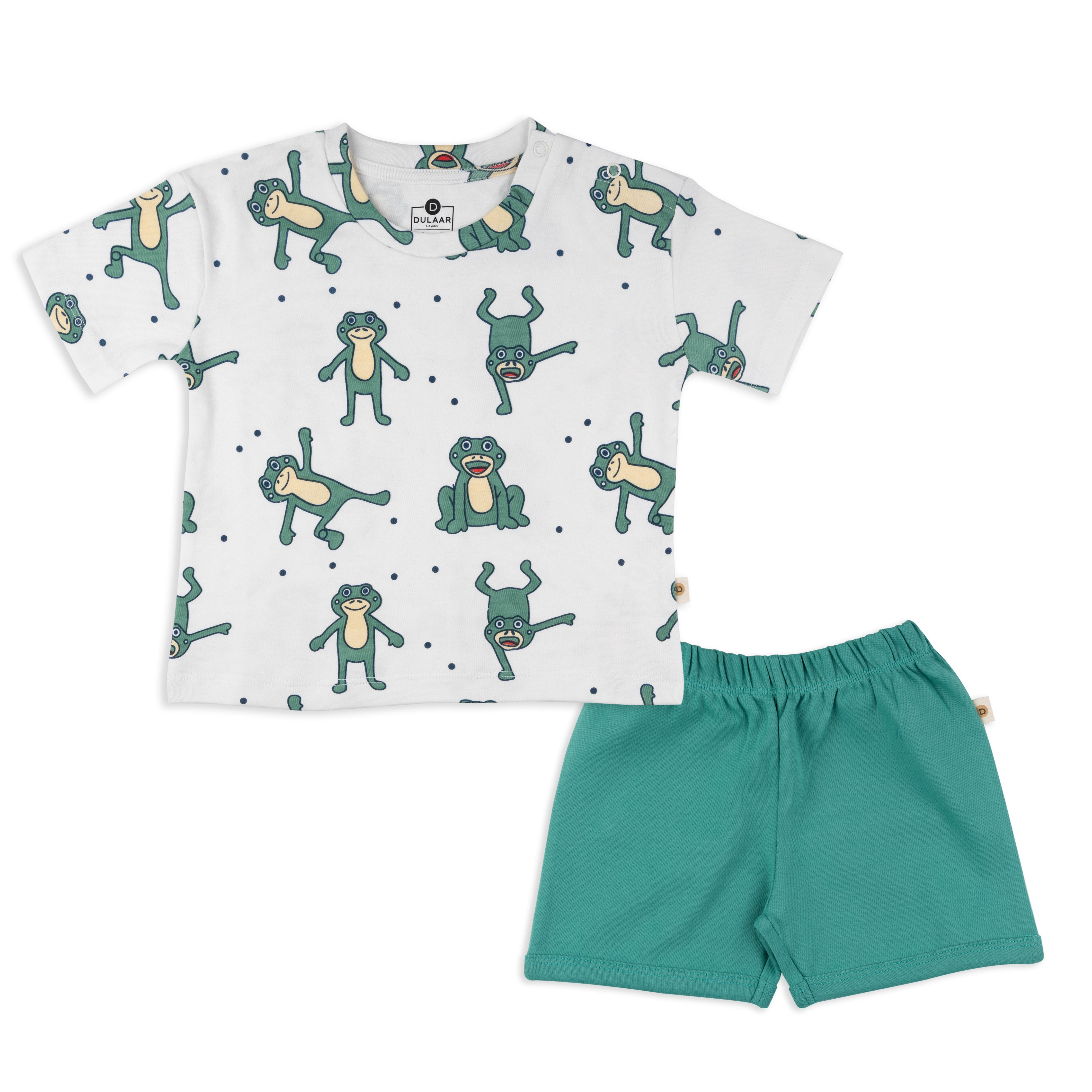 Organic Tee & Shorts Co-ord Set