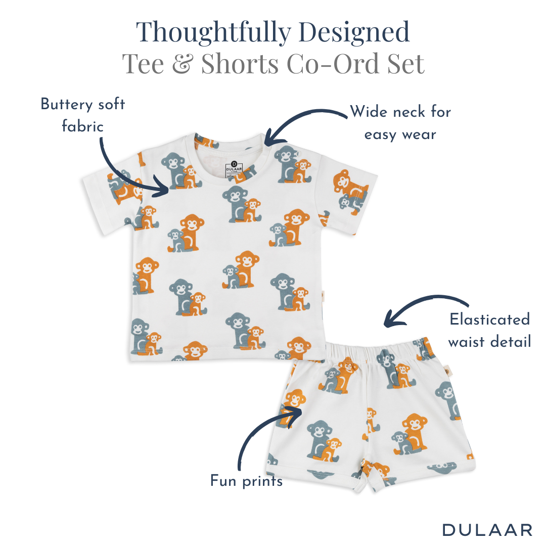 Organic Tee & Shorts Co-ord Set