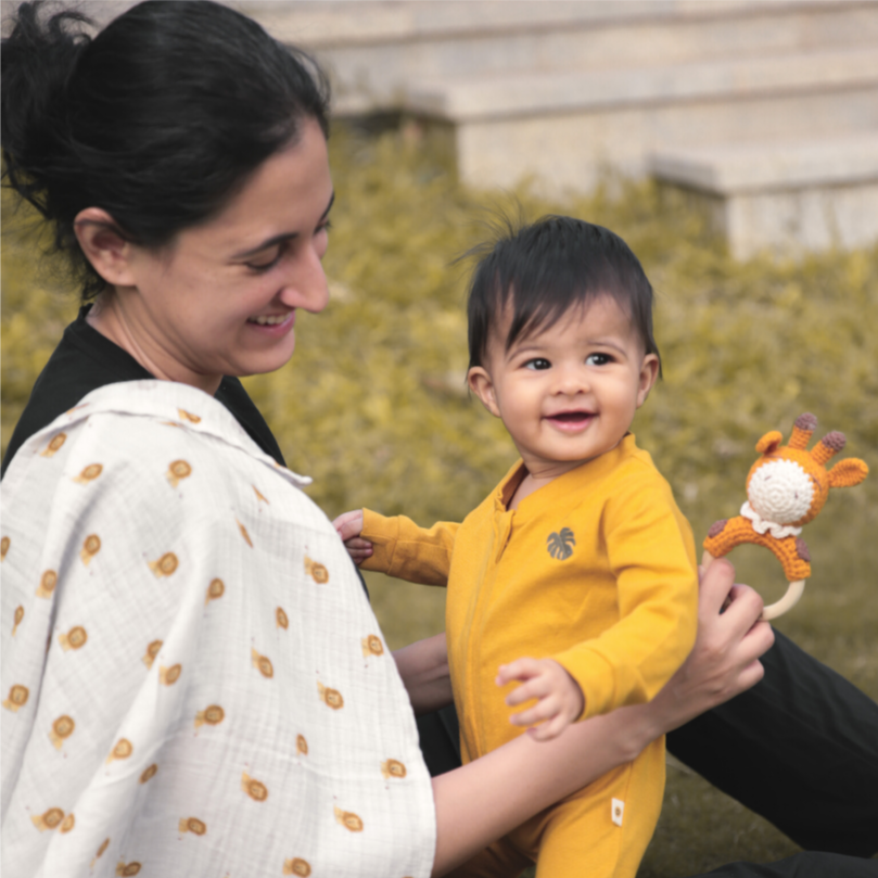 Organic Muslin Multipurpose Cloth (Set of 2)