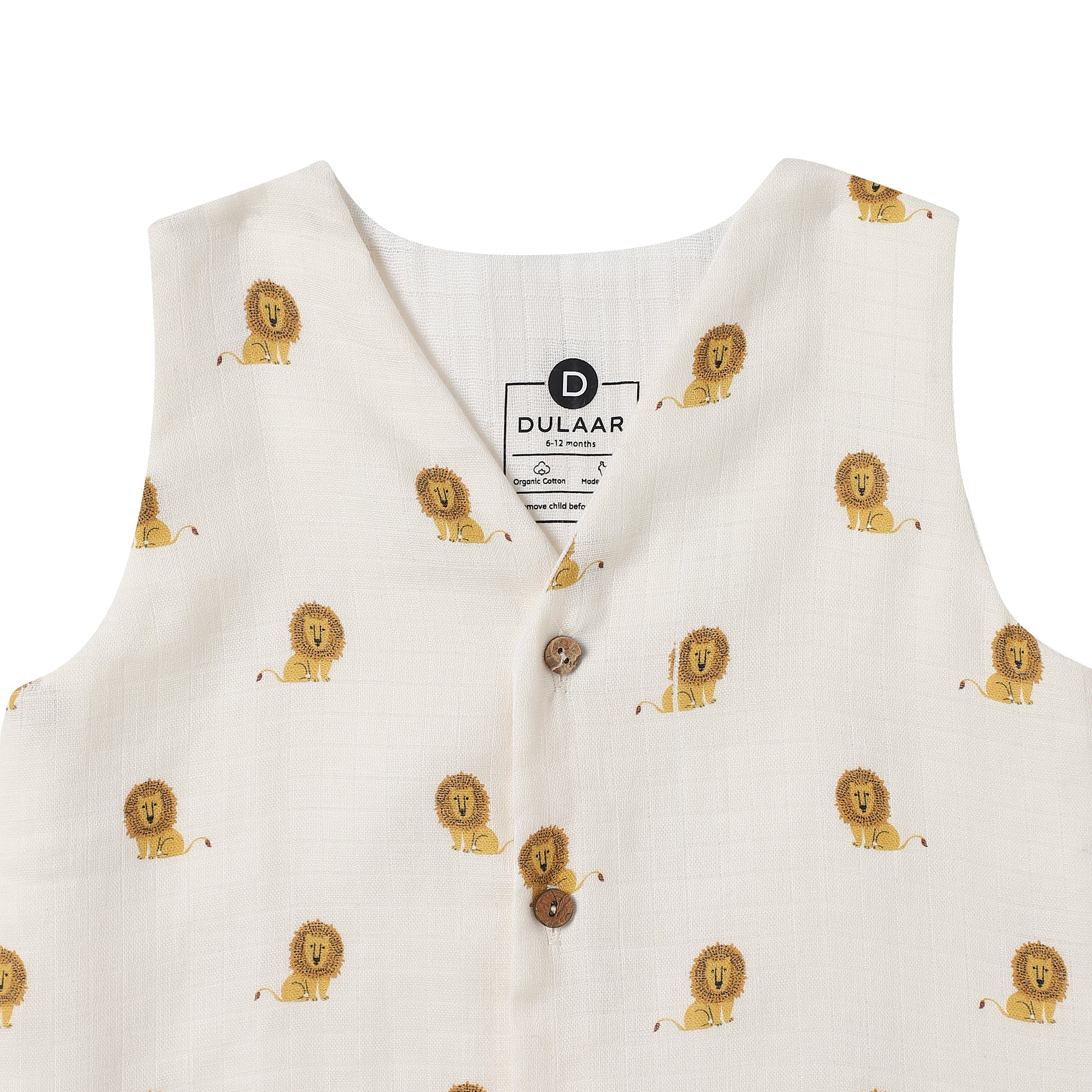 Organic Muslin Vest & Shorts Set (Set of 2)