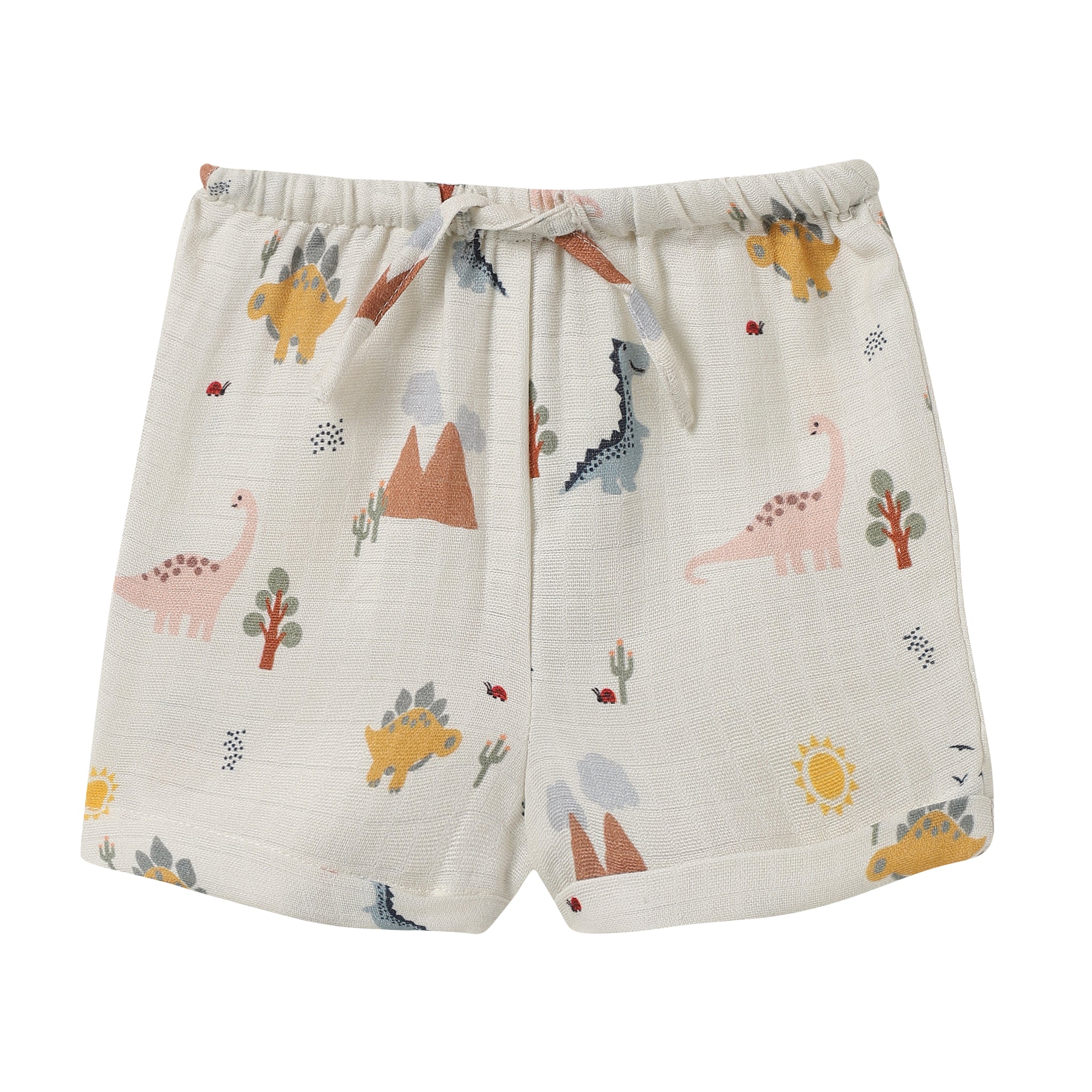 Organic Muslin Vest & Shorts Set