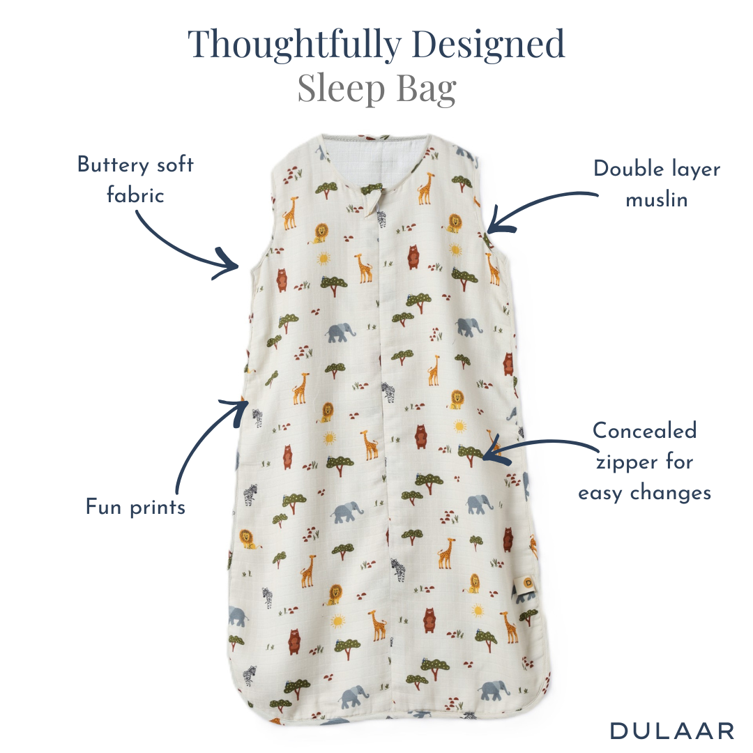 Organic Muslin Sleep Bag