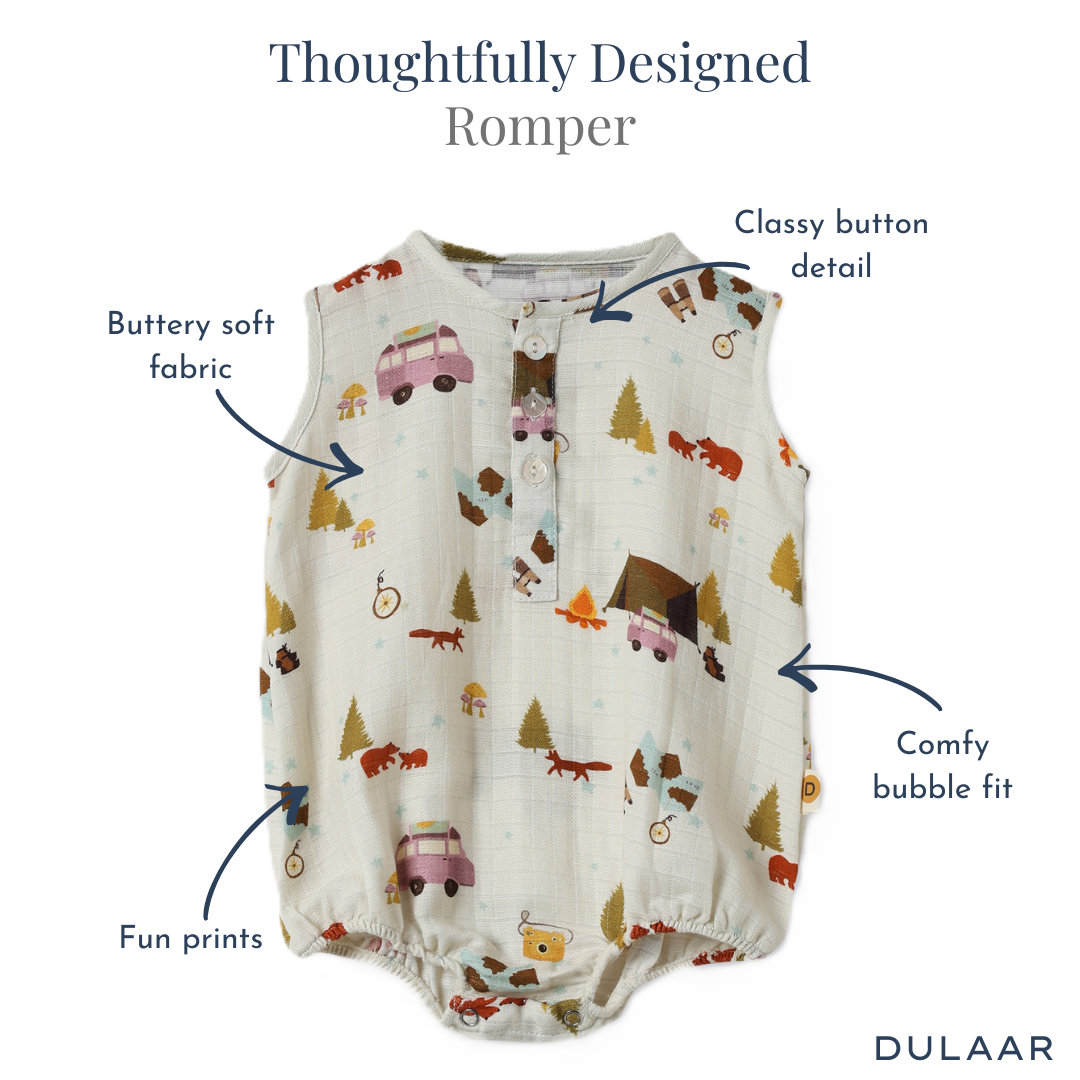 Organic Muslin Romper
