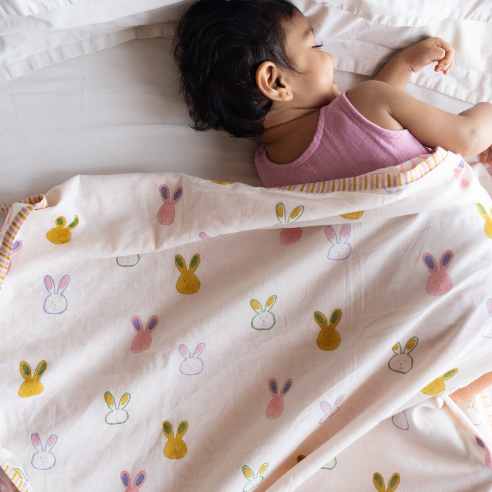 Mulmul Bedding Set | Hand-Block Printed