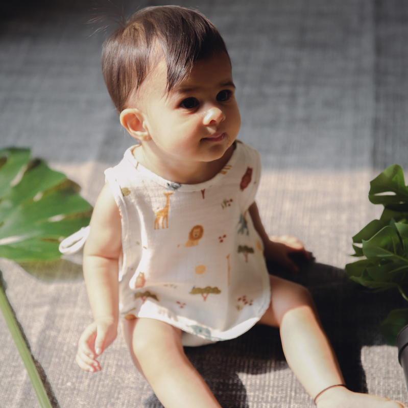 Organic Muslin Essentials (Set of 4)