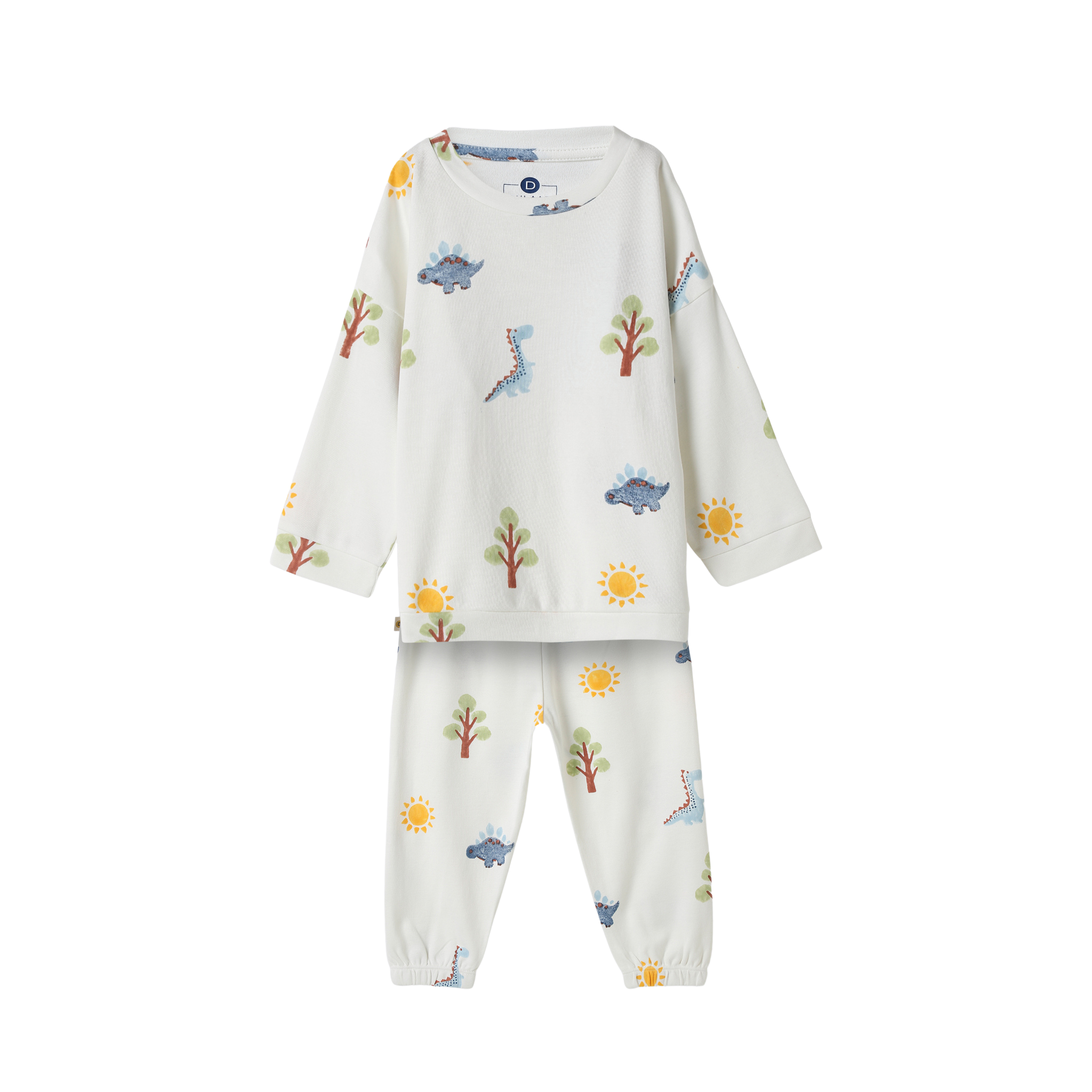 Organic Tracksuit Set | Hand-Block Printed