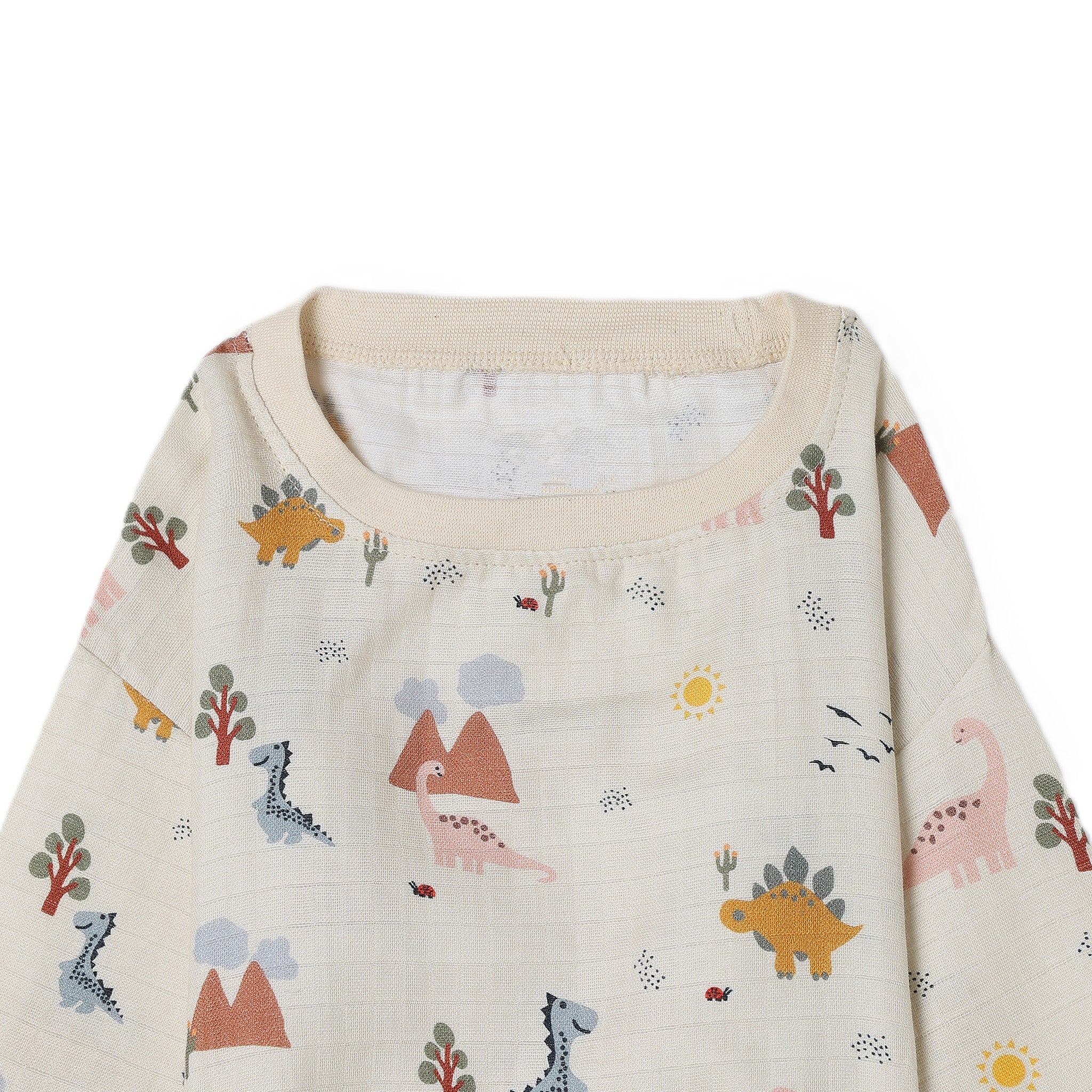 Organic Muslin Sweatshirt & Shorts Set