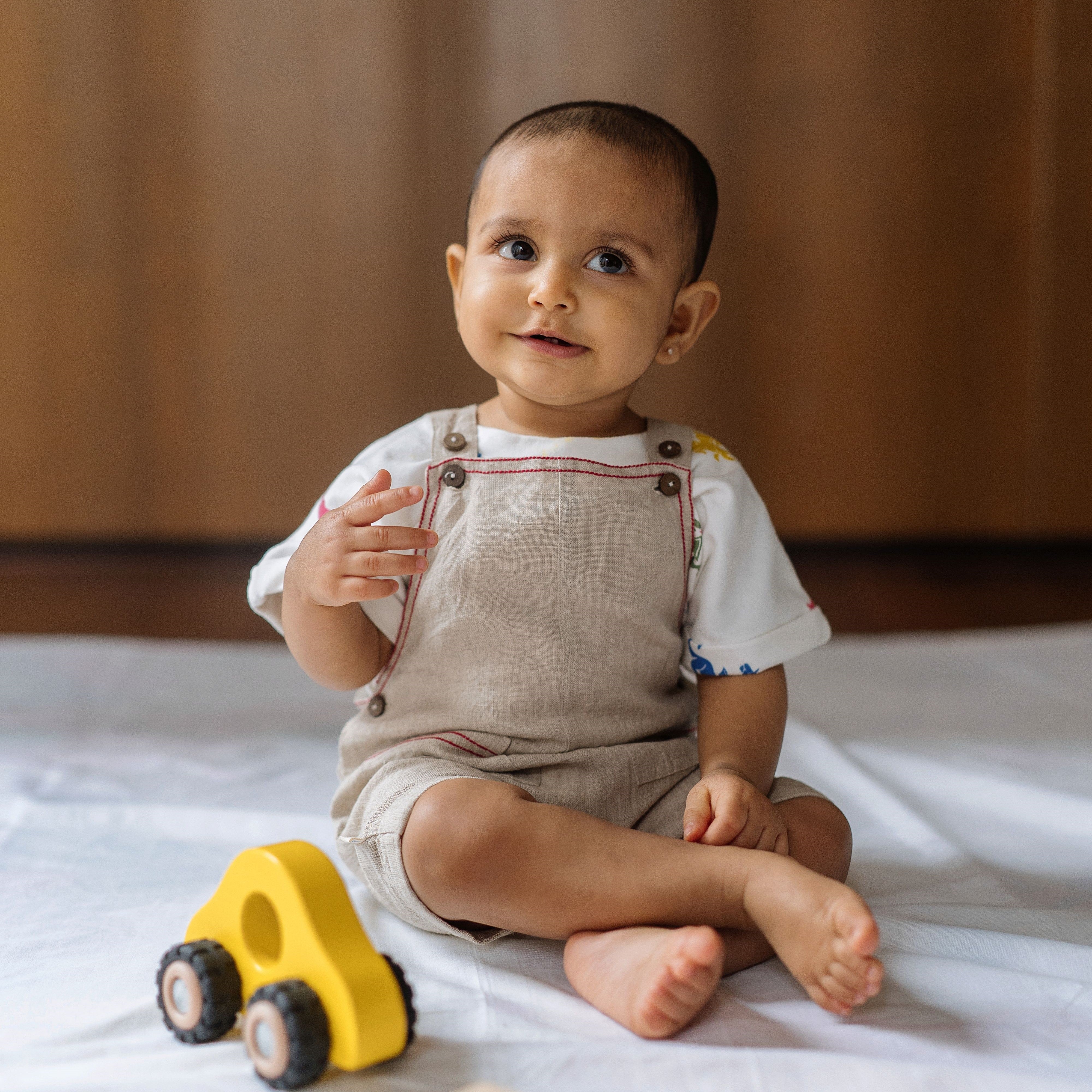 Linen Dungaree