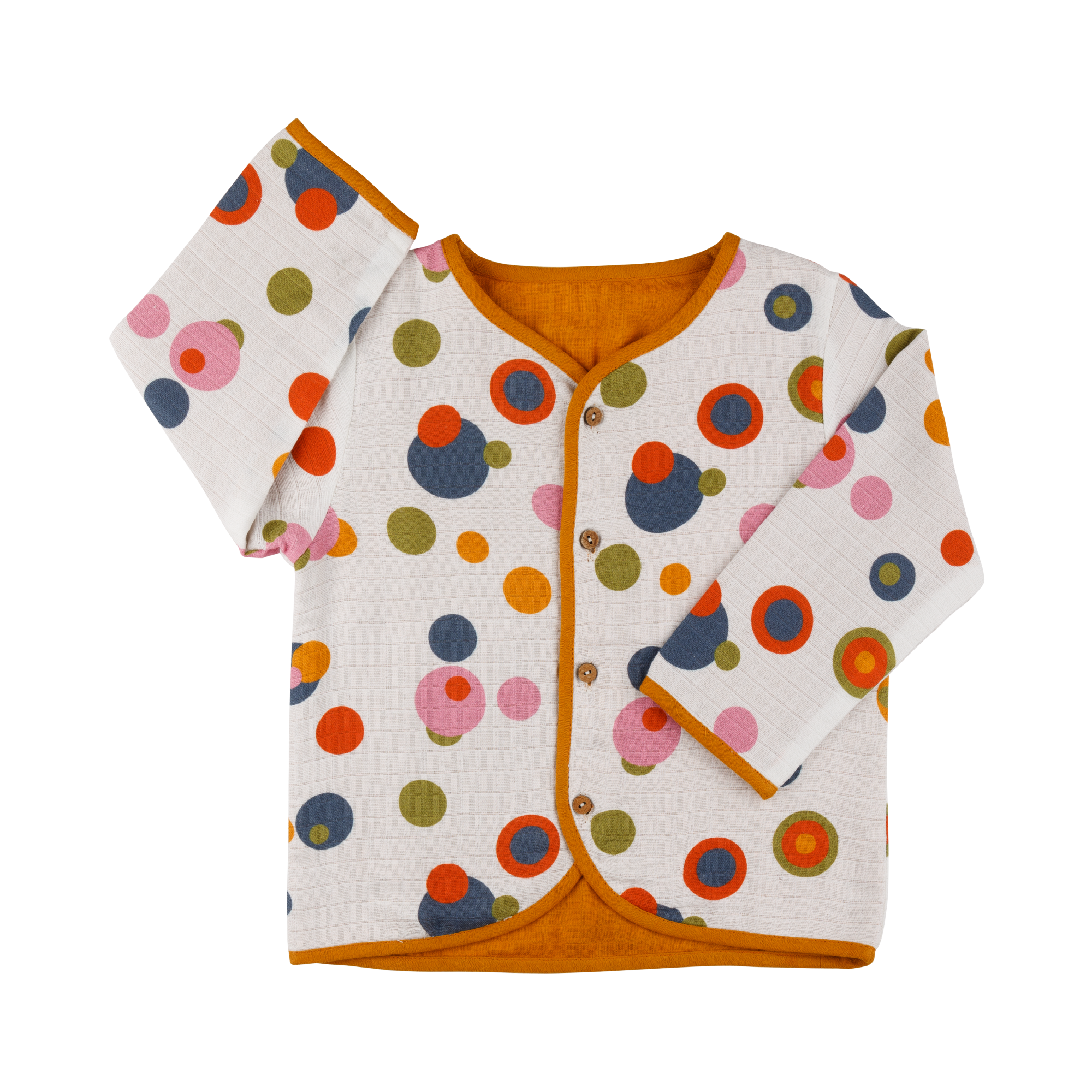 Organic Muslin Reversible Jacket