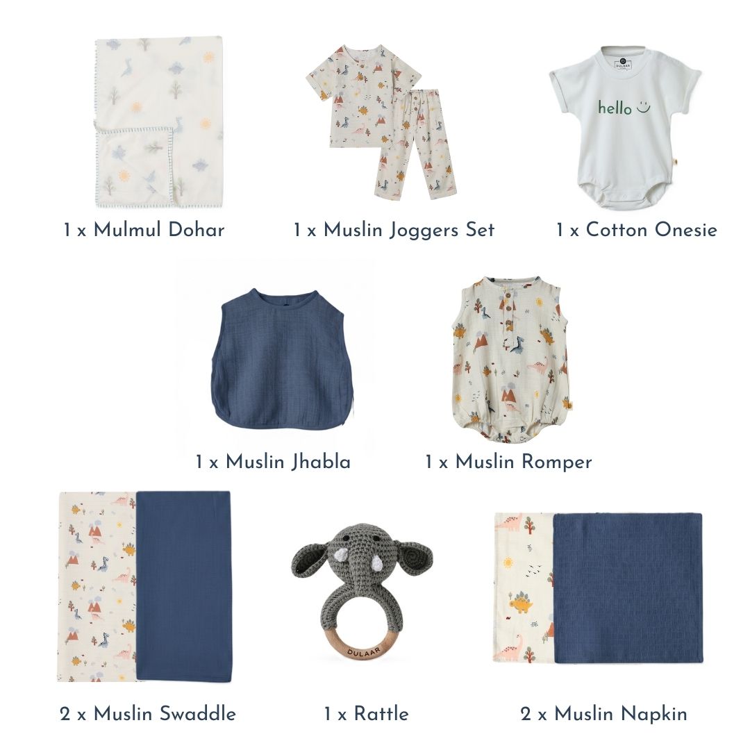 Welcome Home Baby! Newborn Gift Box Set (0-6 Months)