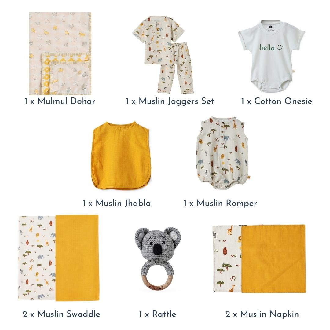Welcome Home Baby! Newborn Gift Box Set (0-6 Months)