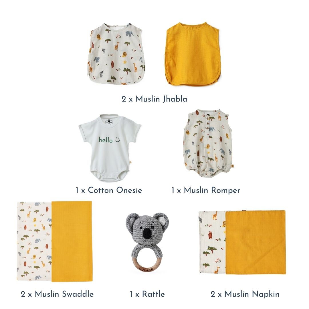 Welcome Home Baby! Newborn Gift Box Set (0-6 Months)