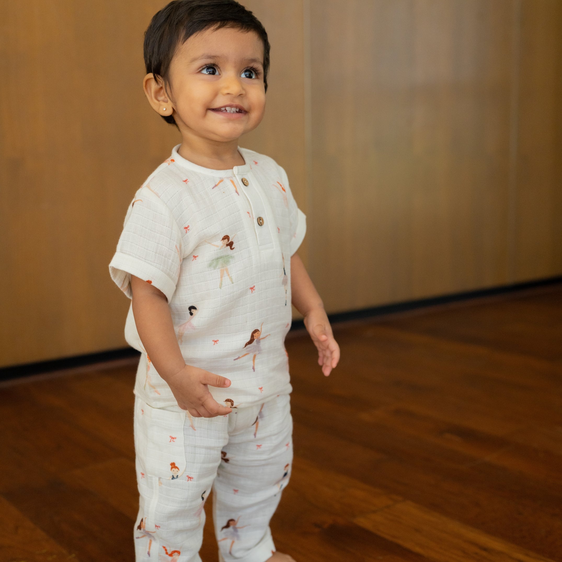 Organic Muslin Joggers Set