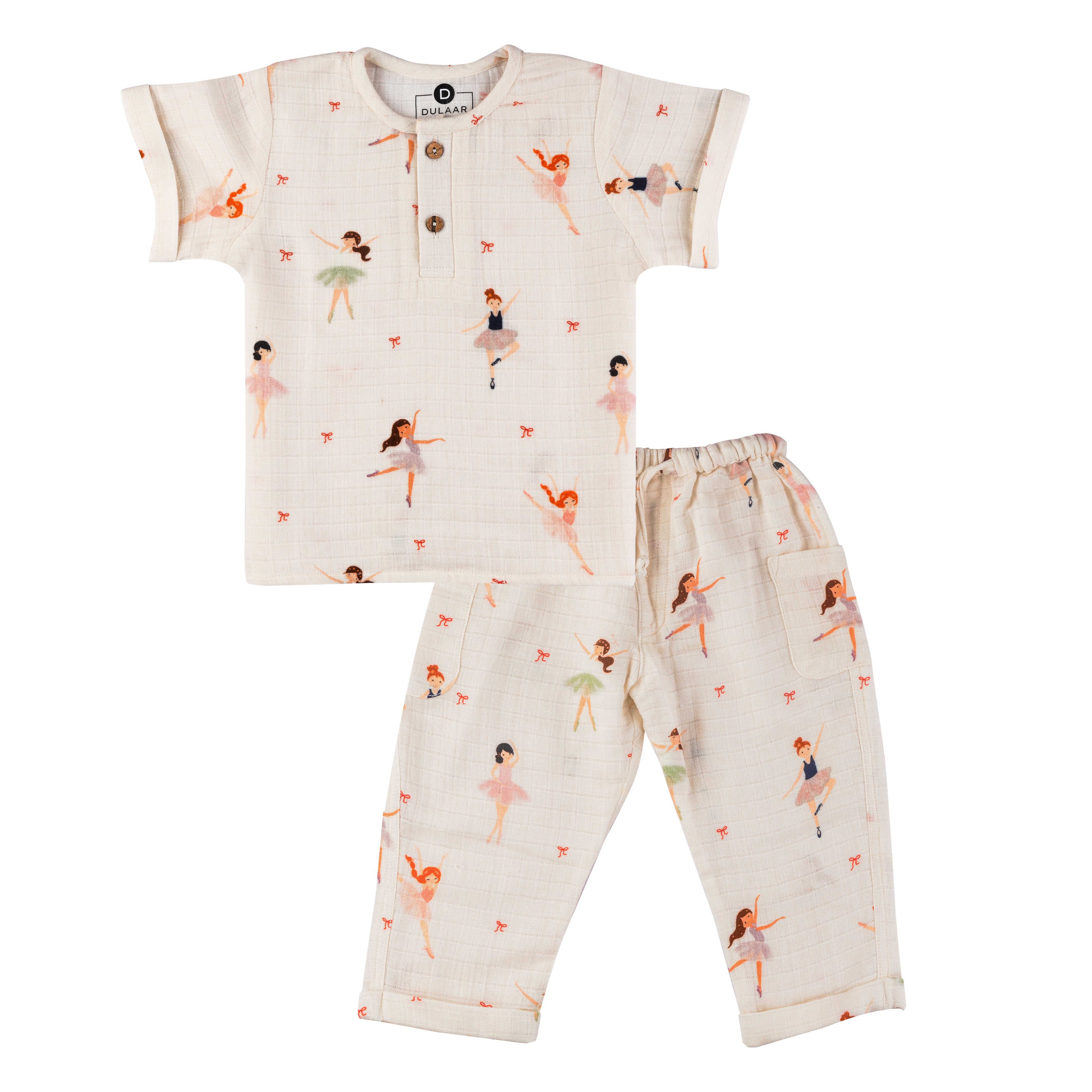 Organic Muslin Joggers Set