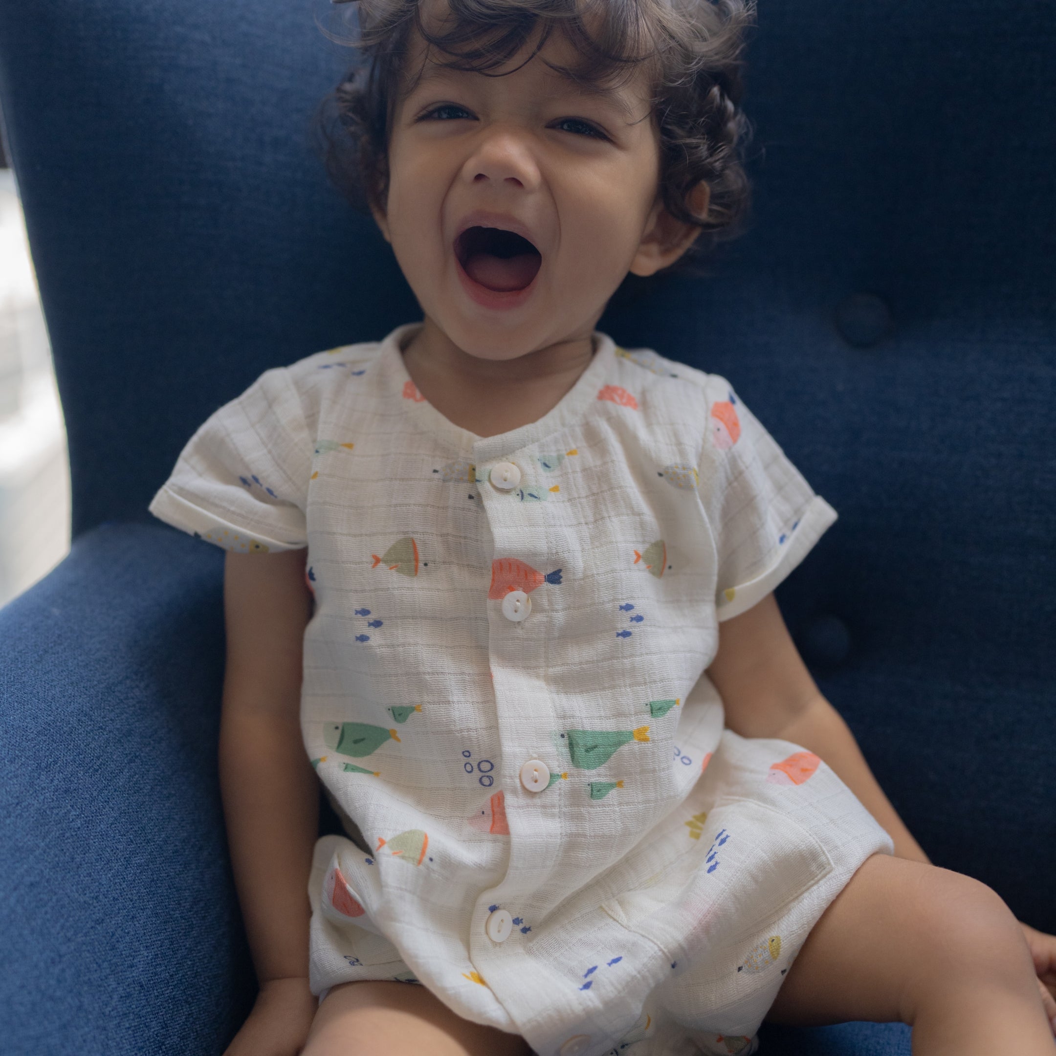 Organic Muslin Jumpsuit