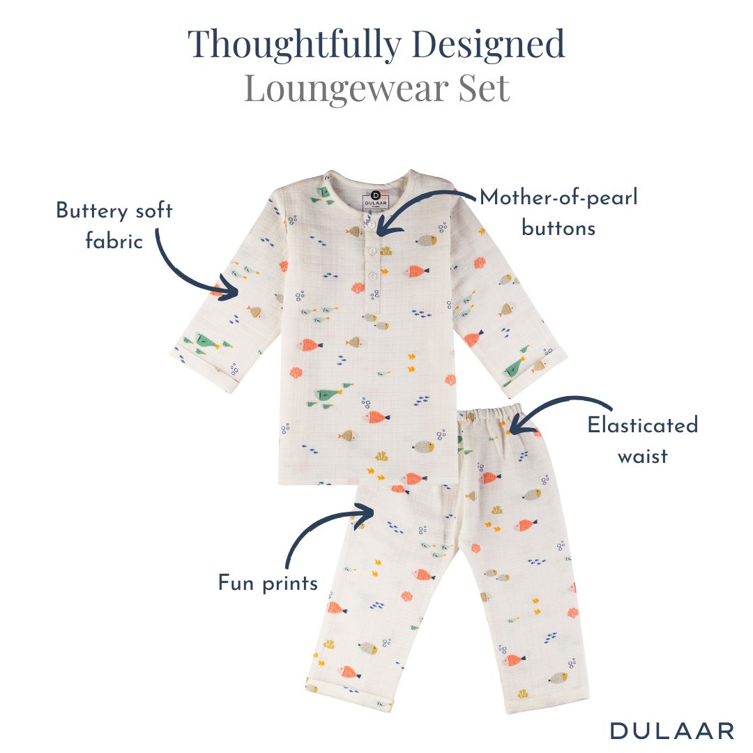 Organic Muslin Loungewear Set