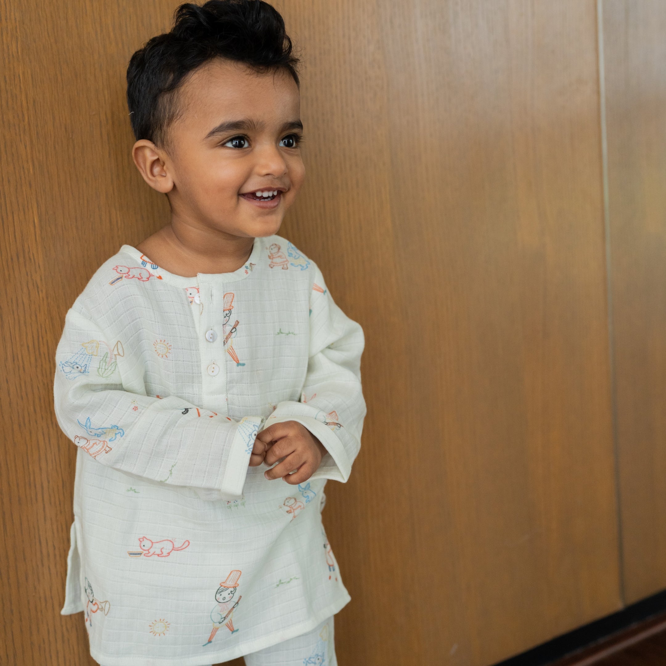 Organic Muslin Loungewear Set