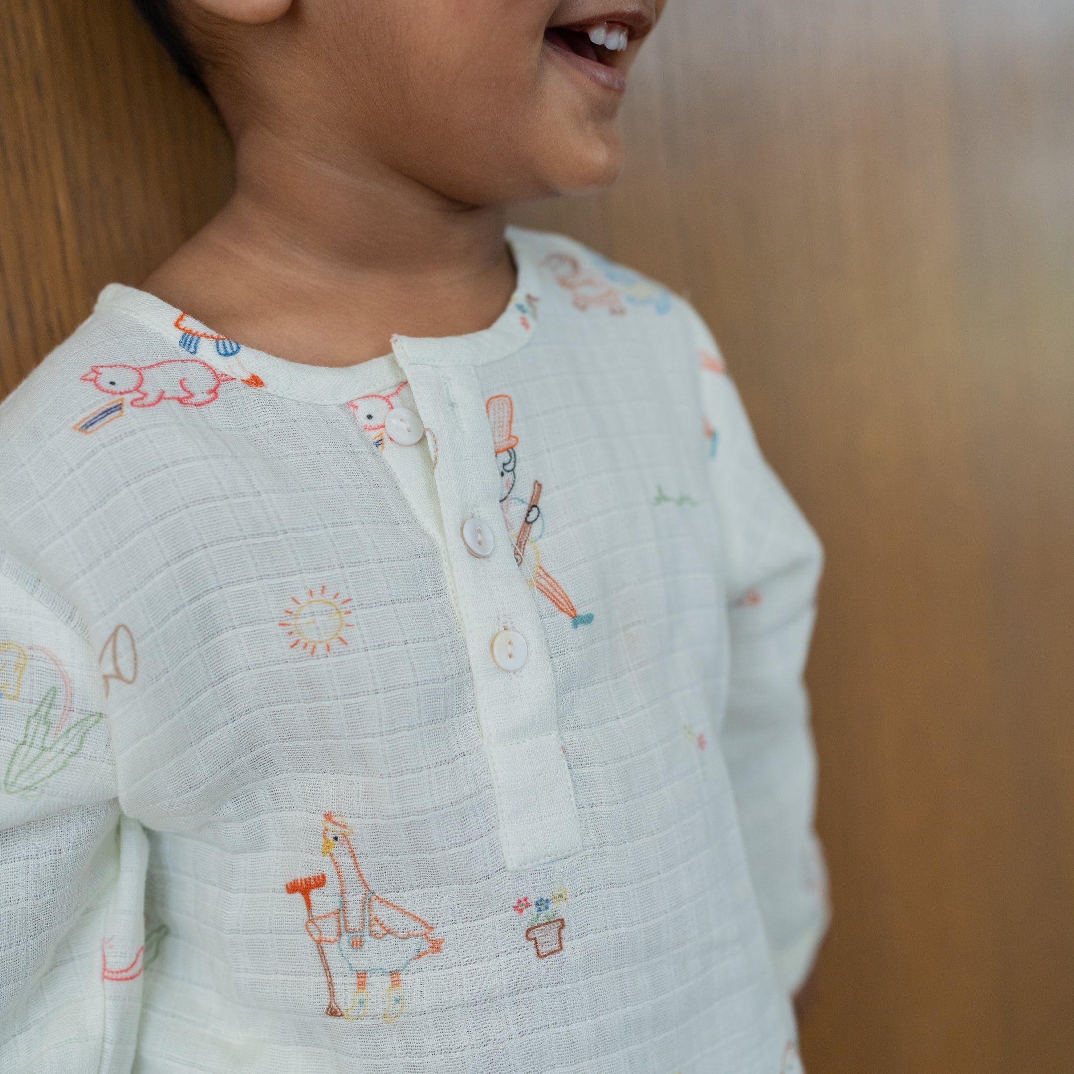 Organic Muslin Loungewear Set