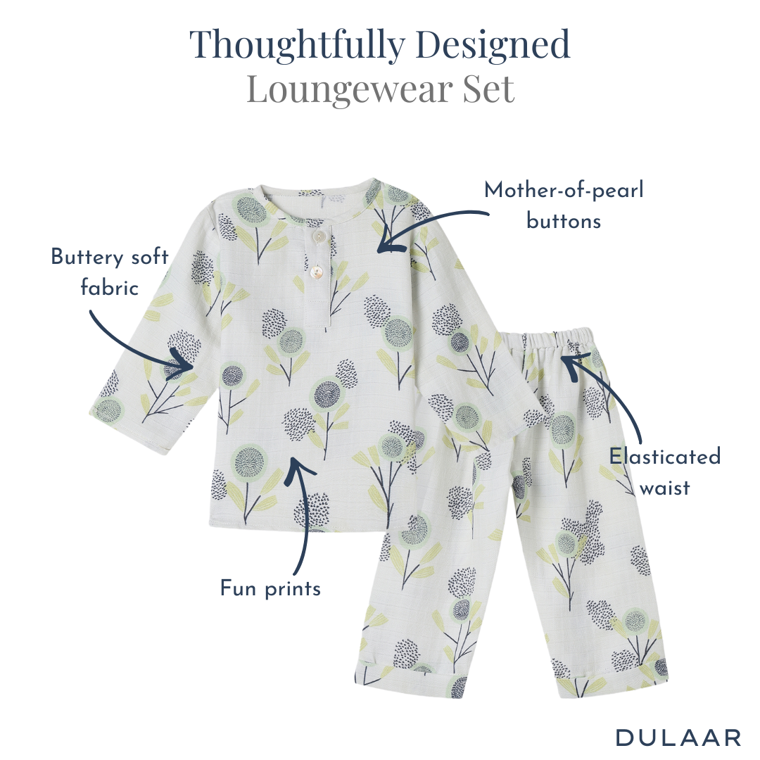 Organic Muslin Loungewear Set