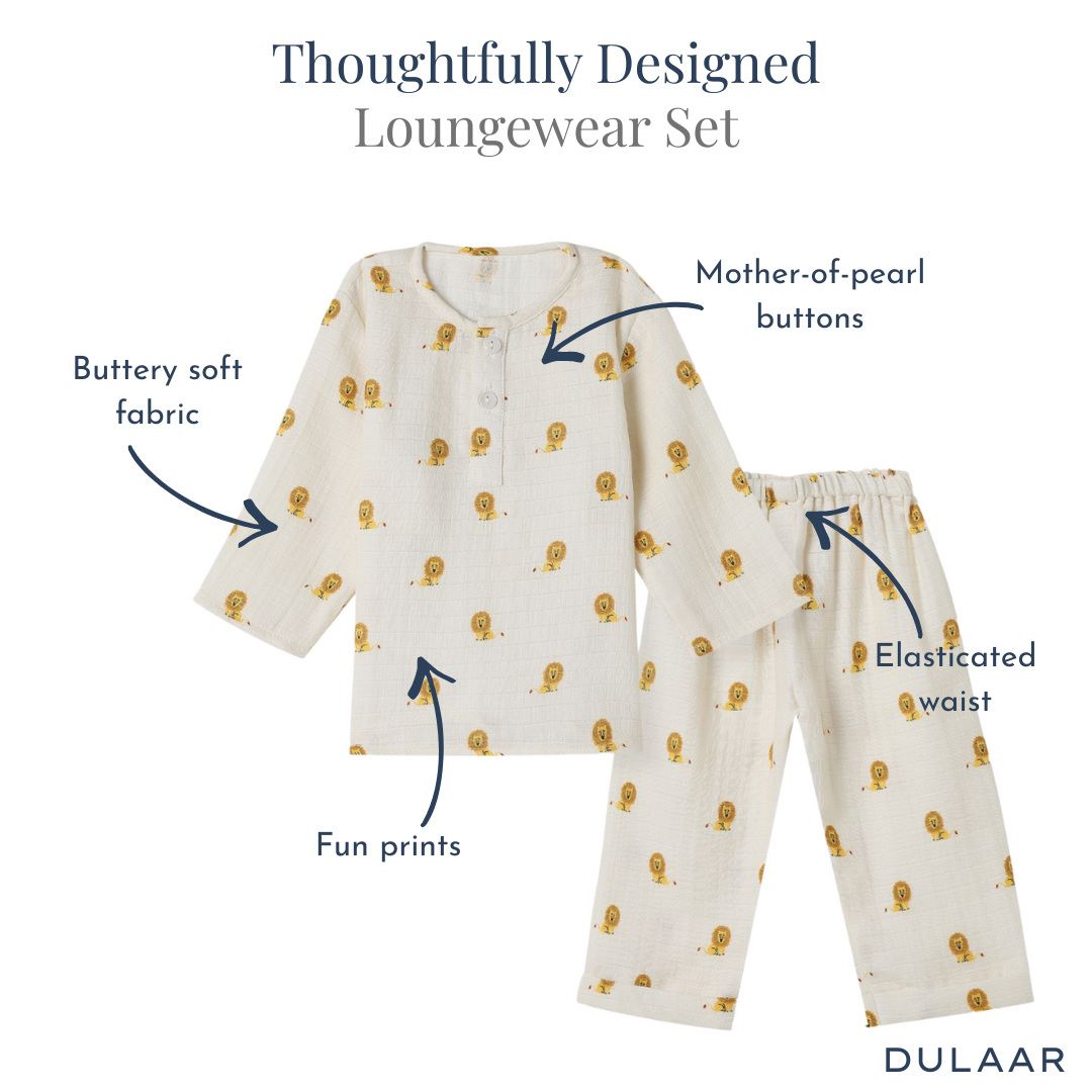 Organic Muslin Loungewear Set