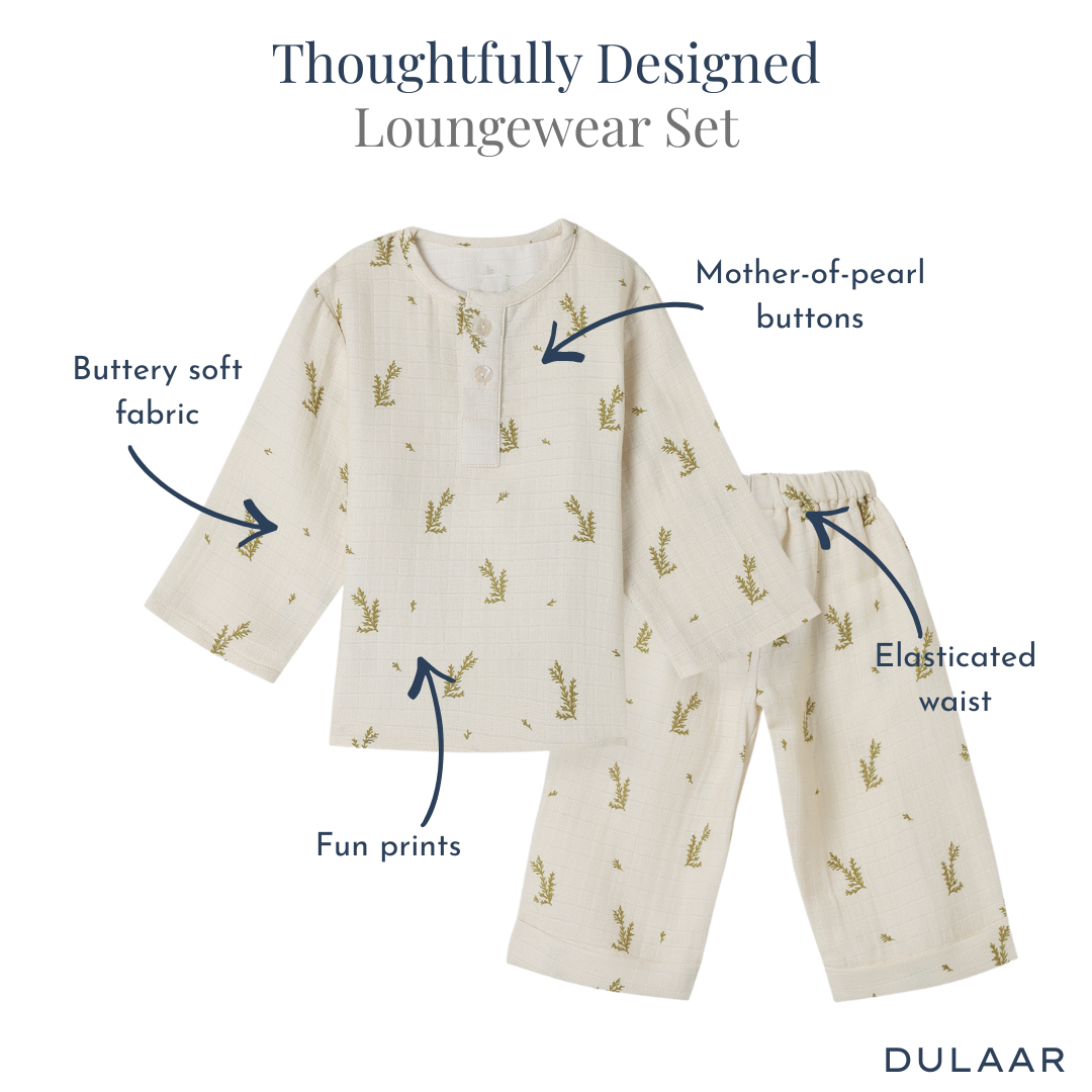 Organic Muslin Loungewear Set