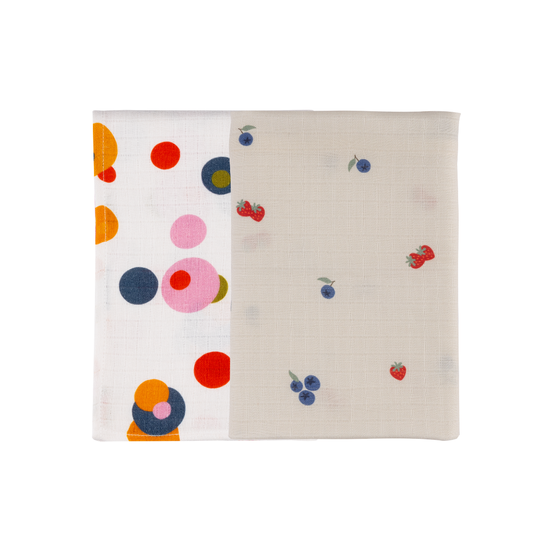 Organic Muslin Multipurpose Cloth (Set of 2)