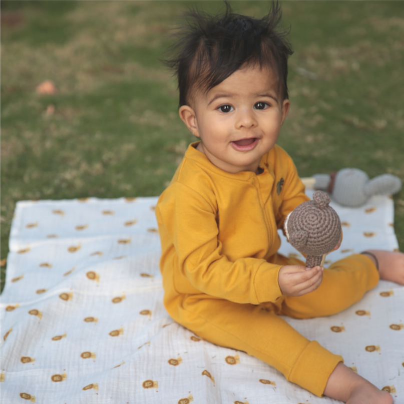 Organic Muslin Multipurpose Cloth (Set of 4)