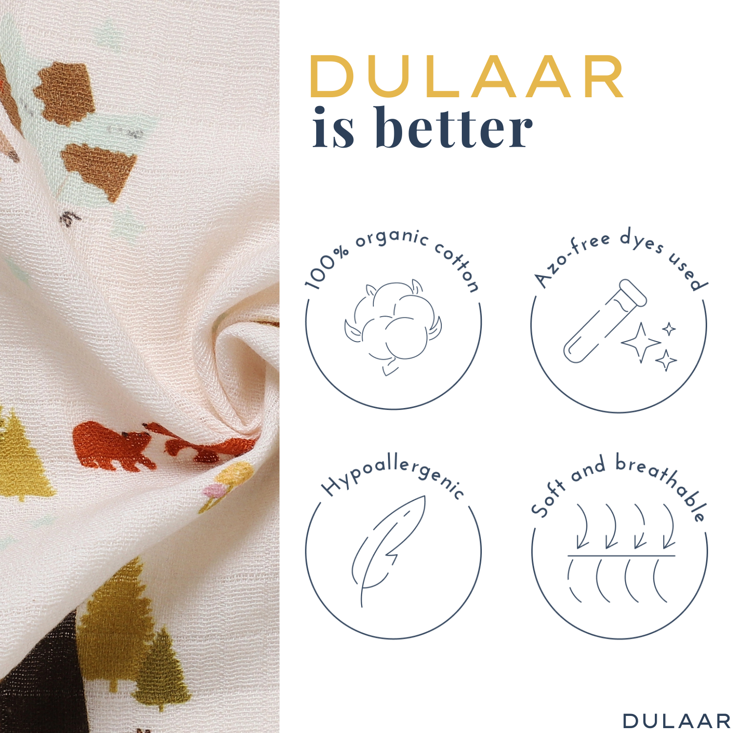 Organic Muslin Joggers Set