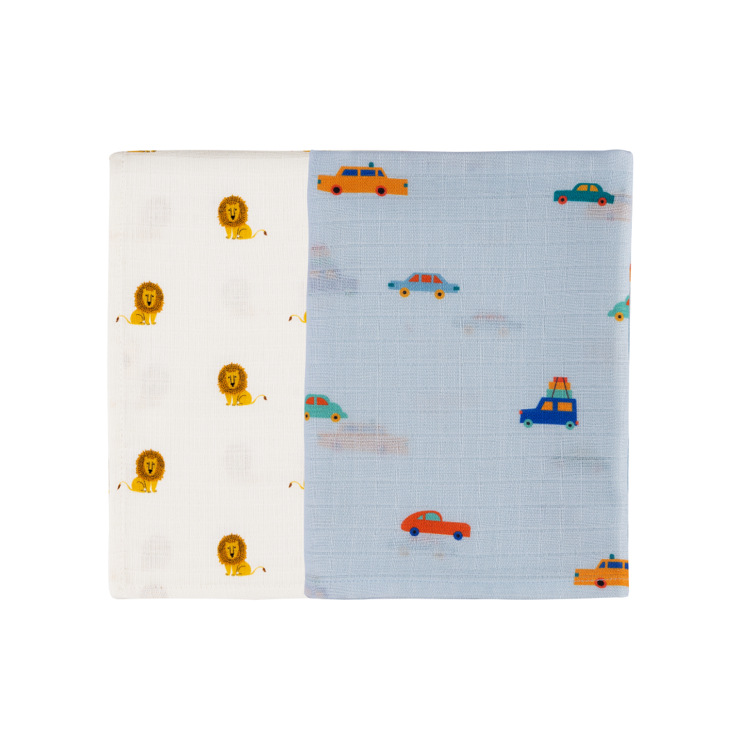 Organic Muslin Multipurpose Cloth (Set of 2)