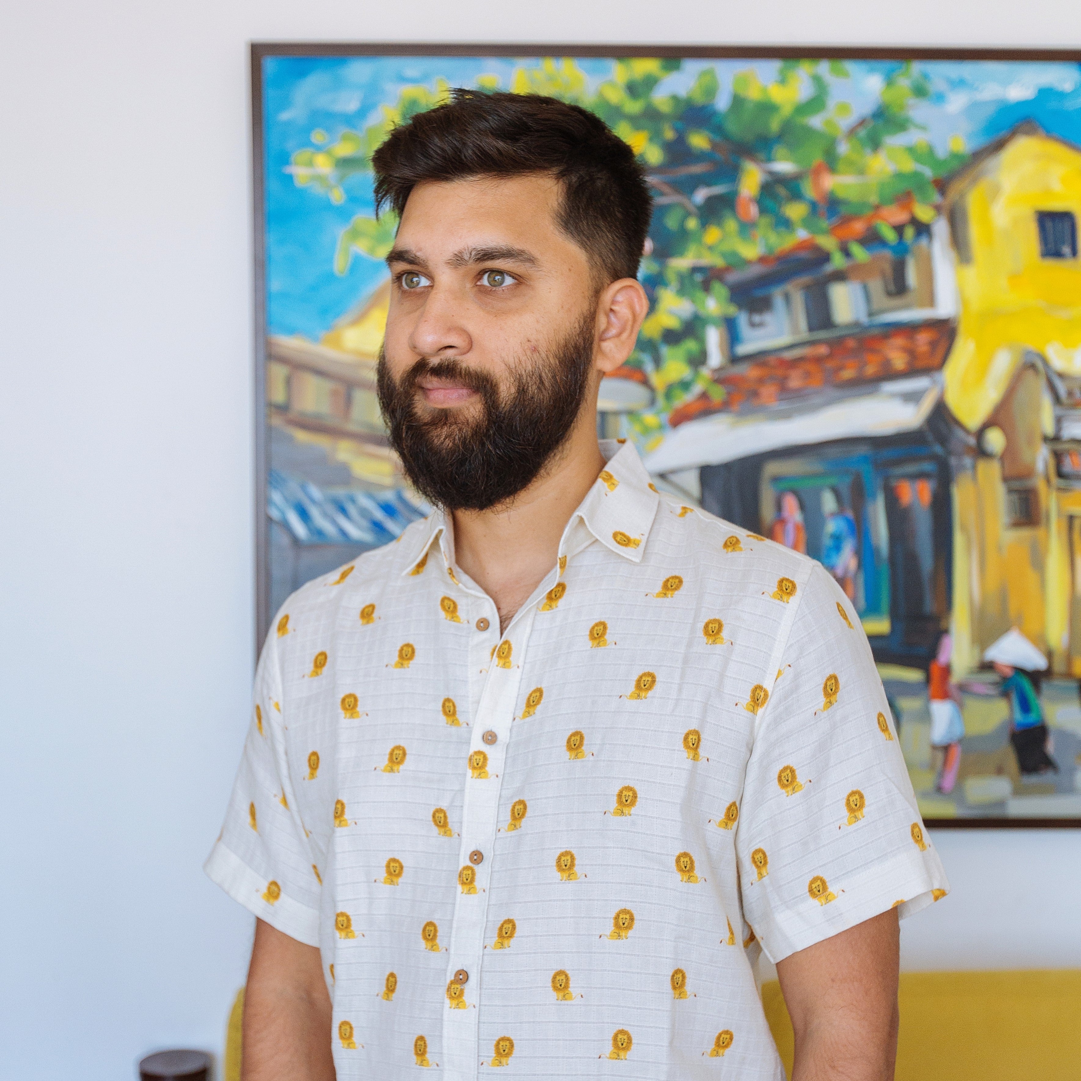 Organic Muslin Shirt | Twinning for Dad